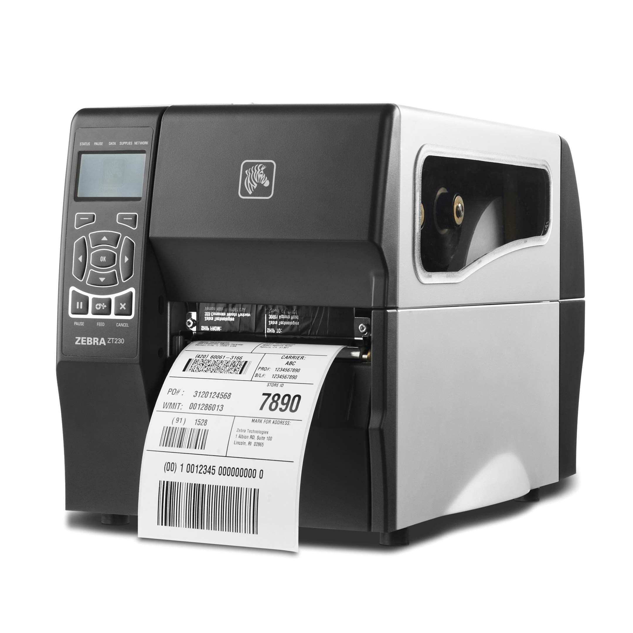 ZEBRA Technologies ZT23042-T01000FZ ZT230 Label Printer, Monochrome, Direct Thermal/Thermal Transfer