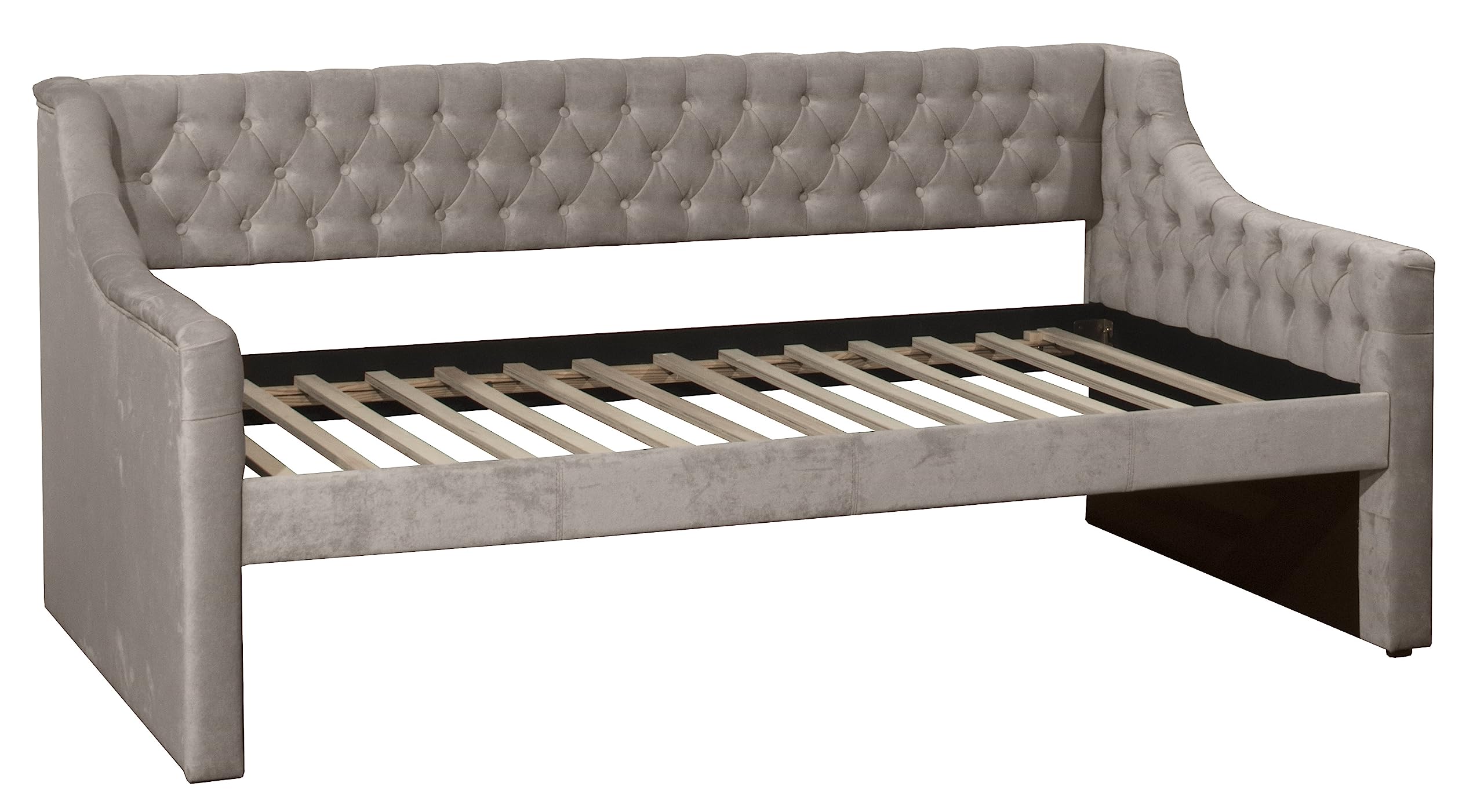 Hillsdale, Jaylen Upholstered Twin Daybed, Silver Gray