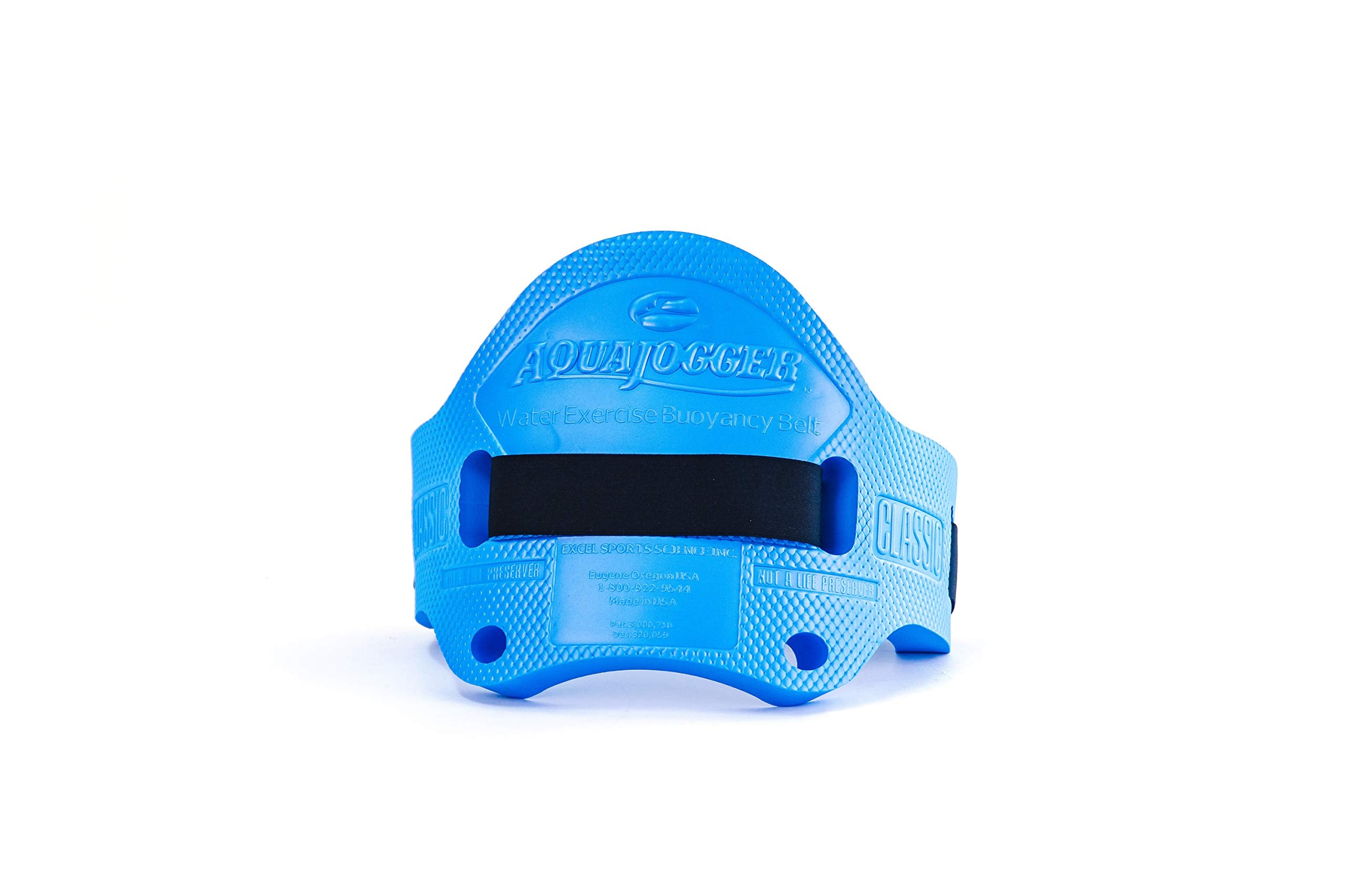 AquaJogger - Classic Belt Blue - Builds Core Strength, Effortless Aquatic Workouts, Comfortable Design - Ideal for Deep Water Running, Physical Therapy Rehabilitation, and Cardio Exercise