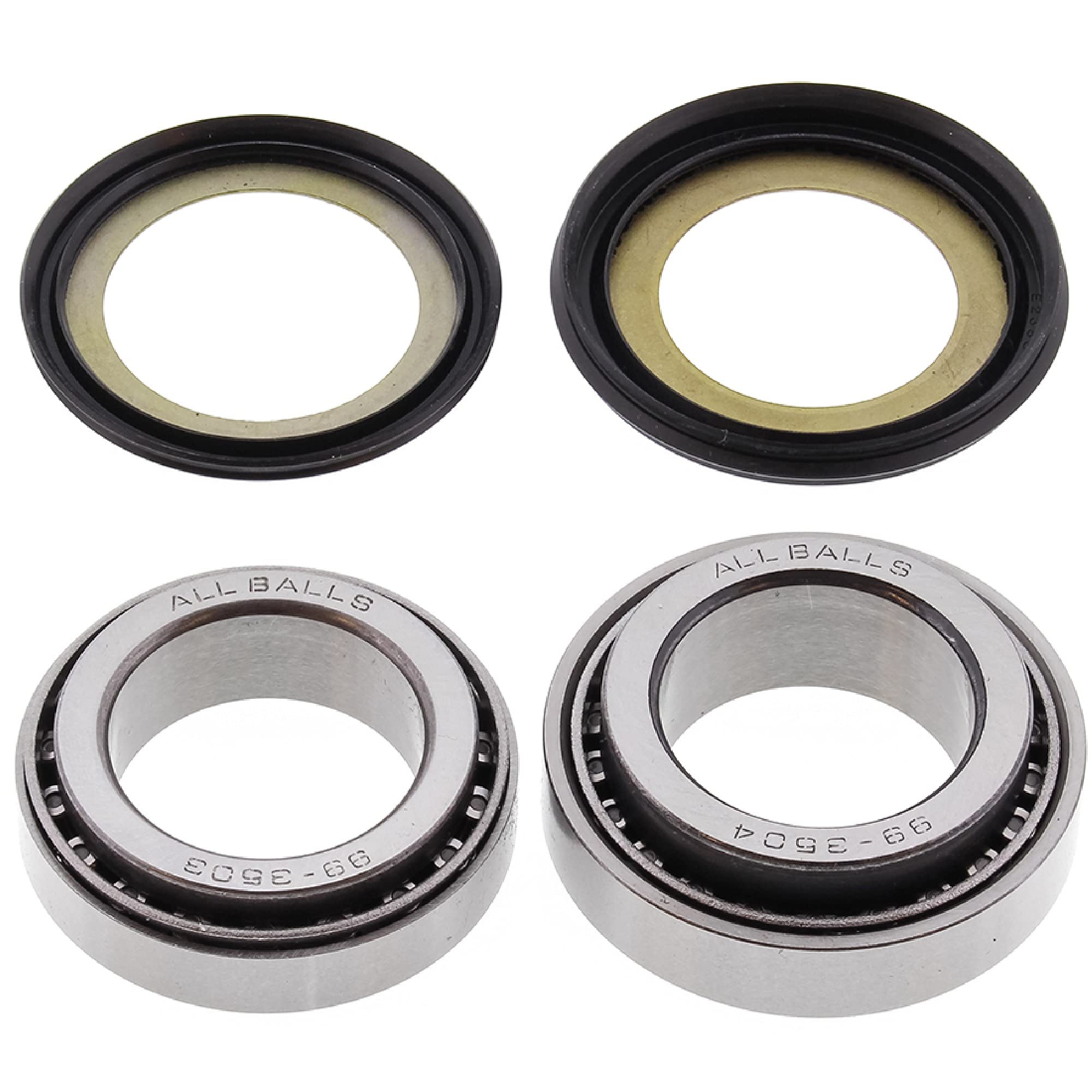 All Balls Racing 22-1014 Steering Stem Bearing Seal Kit Compatible with/Replacement for Kawasaki