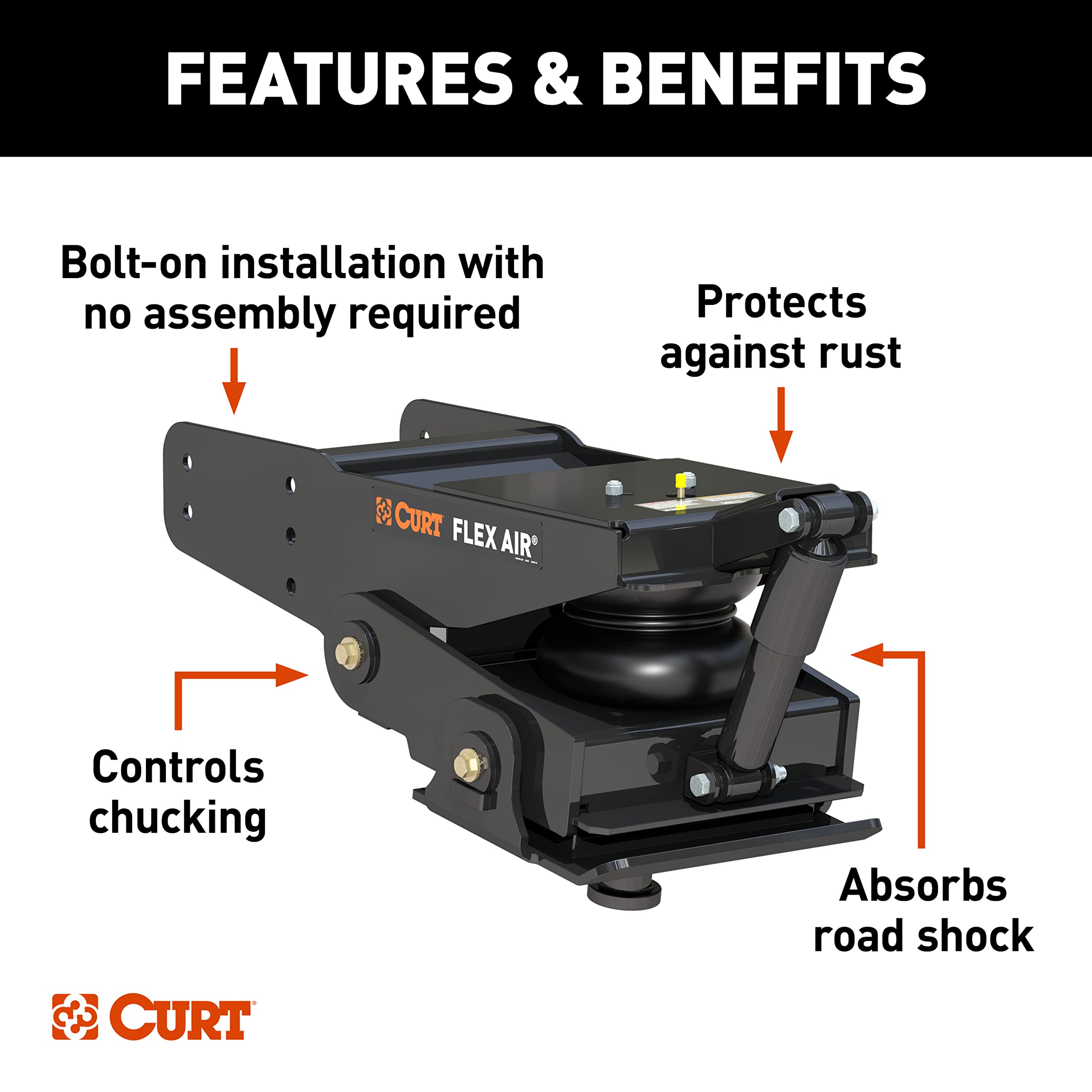 Trailair L05 Flex Air® Pin Box 21,000 lbs