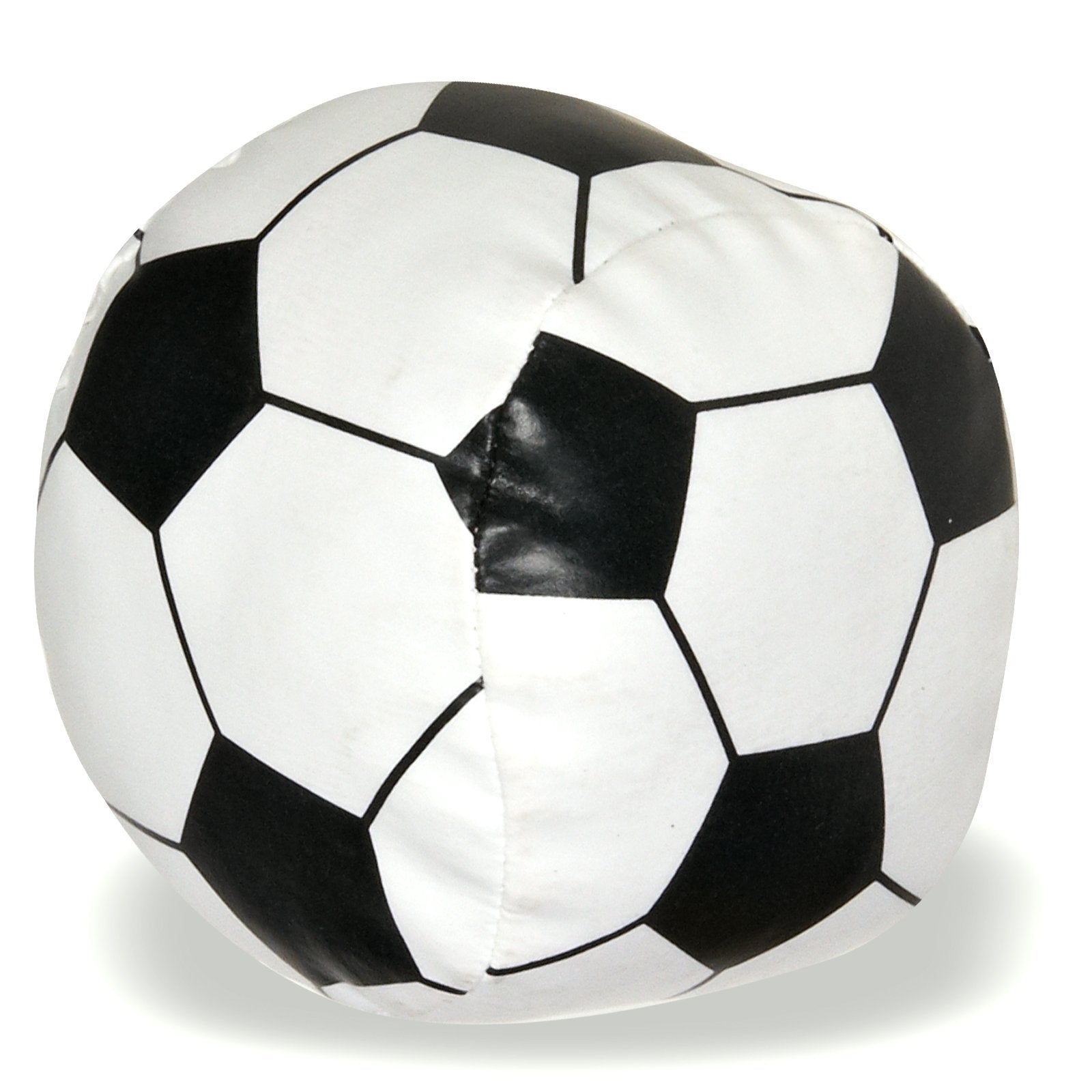 Amscan 391831 Soccer Soft Sport Ball - 1 Pc., White/Black, 3 3/4"