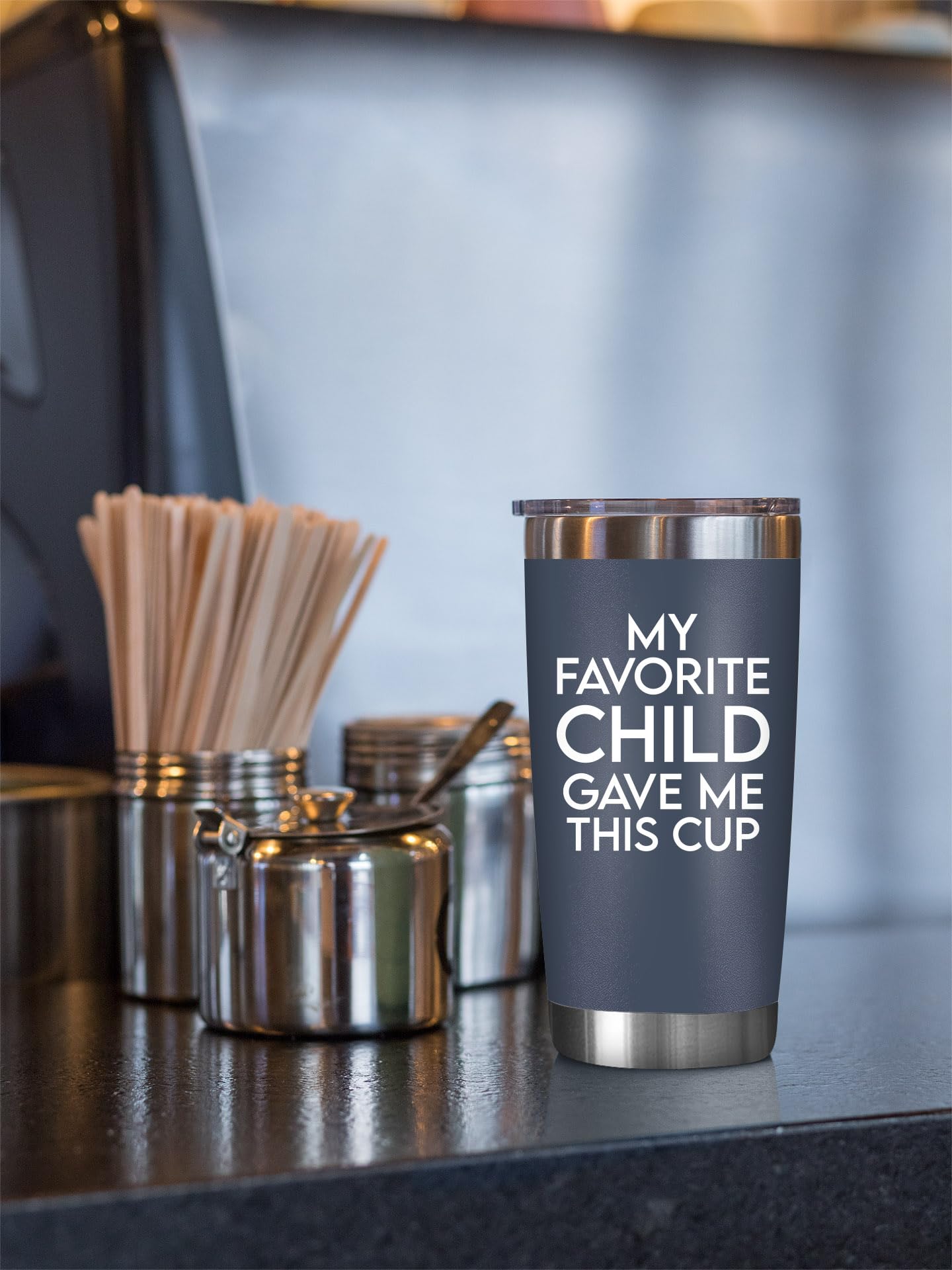 NewEleven Gifts For Dad - Birthday Gifts For Dad From Daughter, Son, Kids - Husband Gifts - Unique Birthday Present Ideas For Father, Husband, New Dad, Bonus Dad From Daughter, Son - 20 Oz Tumbler