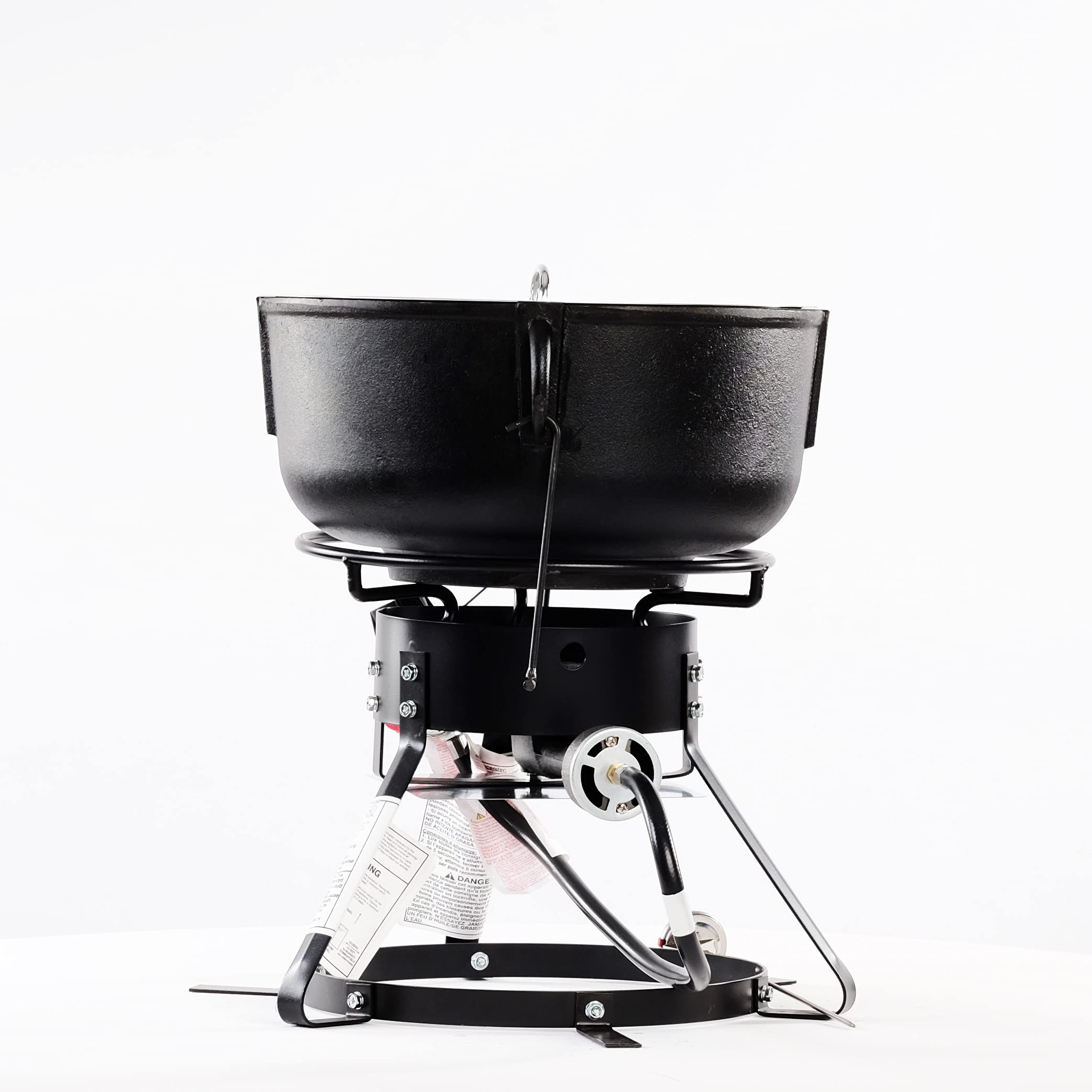 King Kooker Model # 1204 Jambalaya Cooker and 4 Gallon Cast Iron Pot