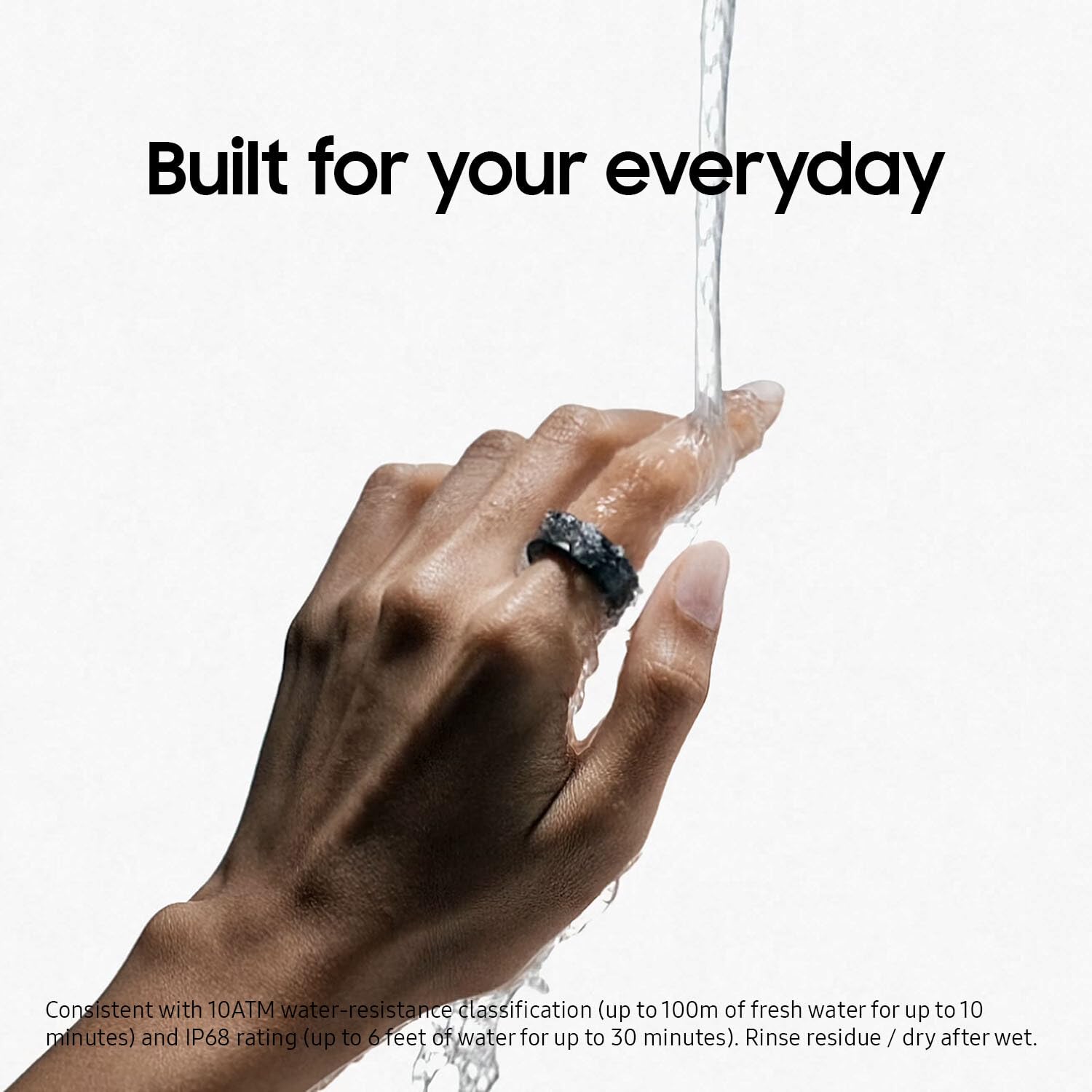 SAMSUNG Galaxy Ring, AI Smart Ring, Size First w/Sizing Kit, No App Subscription, Fitness Monitor, Sleep Tracker, Up to 7-Day Battery, Size 10, Titanium Silver [US Version, 1Yr Manufacturer Warranty]