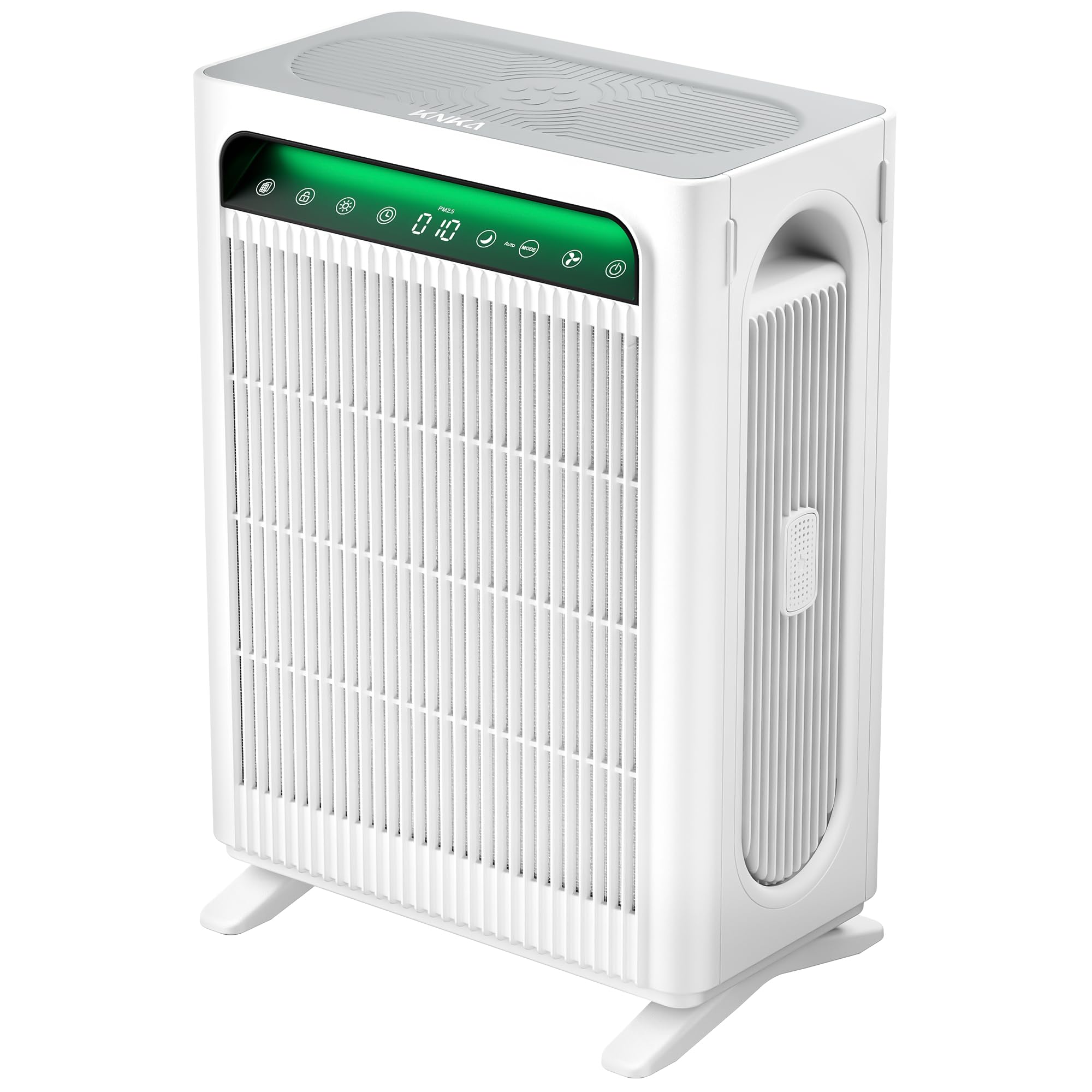 KNKA Air Purifier for Home Bedroom Large Room Up to 3,500 Ft², HEPA Air Cleaner with Washable Pre-Filter, AHAM VERIFIDE, AQI Display, ECO Mode, Pet Mode for Pets, Allergies, Dust, Pollen, APH4000