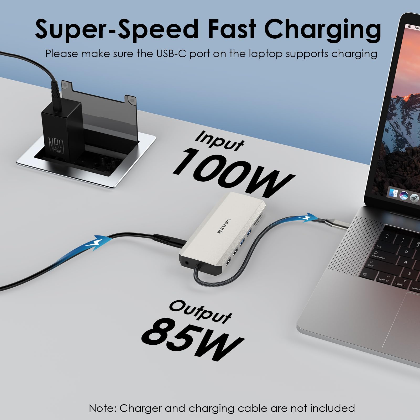 WAVLINK USB C Docking Station Dual HDMI Monitors, 12 in 1 Triple Display USB C Hub, Multiport Adapter with Dual 4K HDMI, 4K DP, 100W PD IN, 5 USB Ports, RJ45, SD/TF Slots, Audio/Mic for Macbook/Laptop