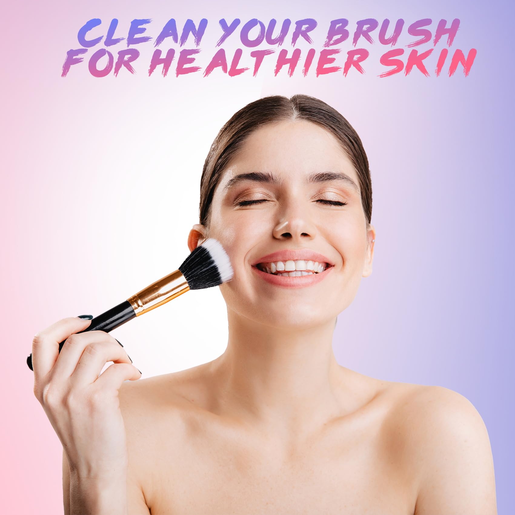 Makeup Brush Cleaner Machine - Super Fast Electric Makeup Brush Cleaner and Dryer - Quick Wash and Dry in Seconds - Suit for Most Makeup Brush Sizes