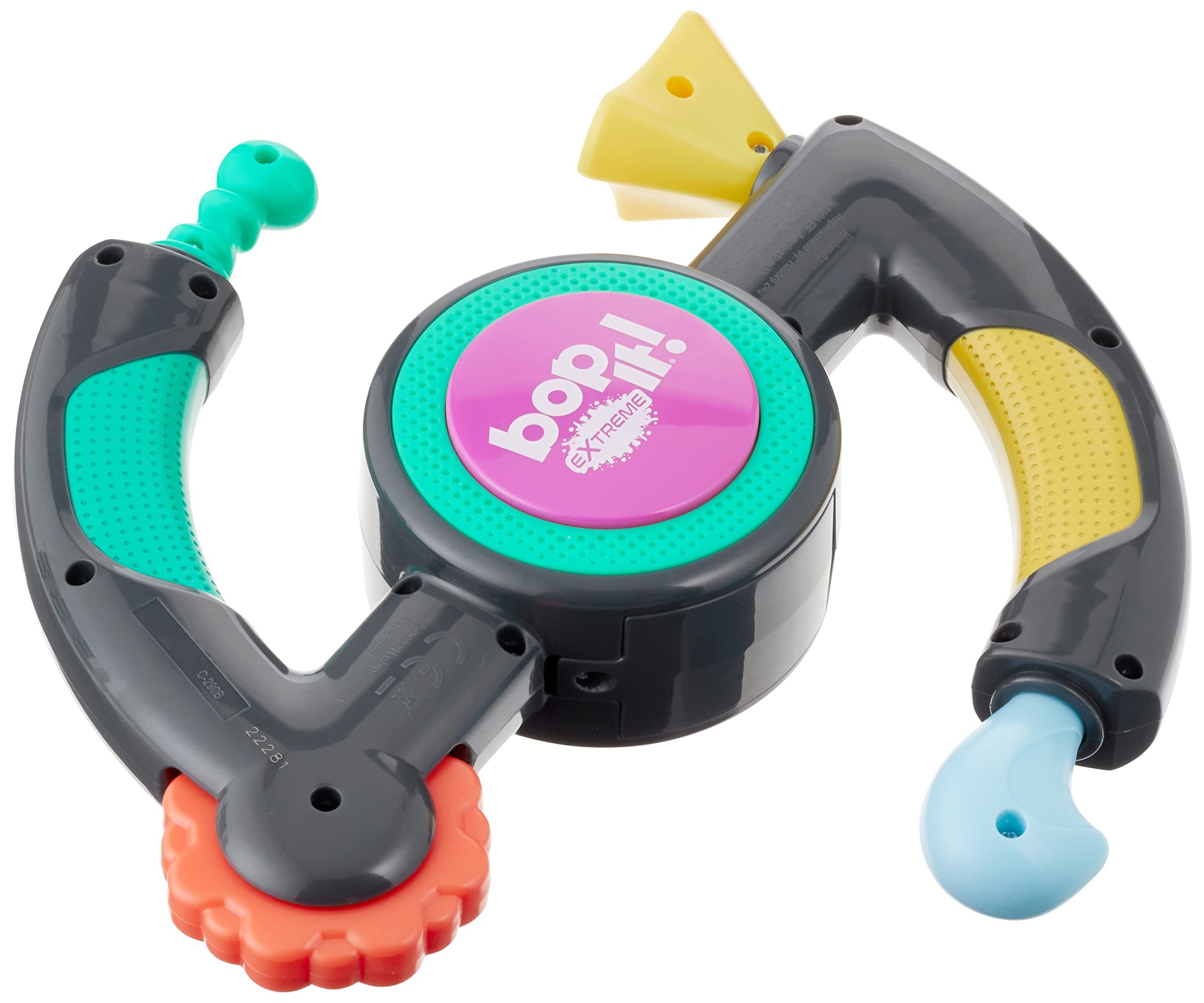 Hasbro Gaming Bop It! Extreme Electronic Game for 1 or More Players, Fun Party Interactive Game for Kids Ages 8+, 4 Modes Including One-On-One Mode