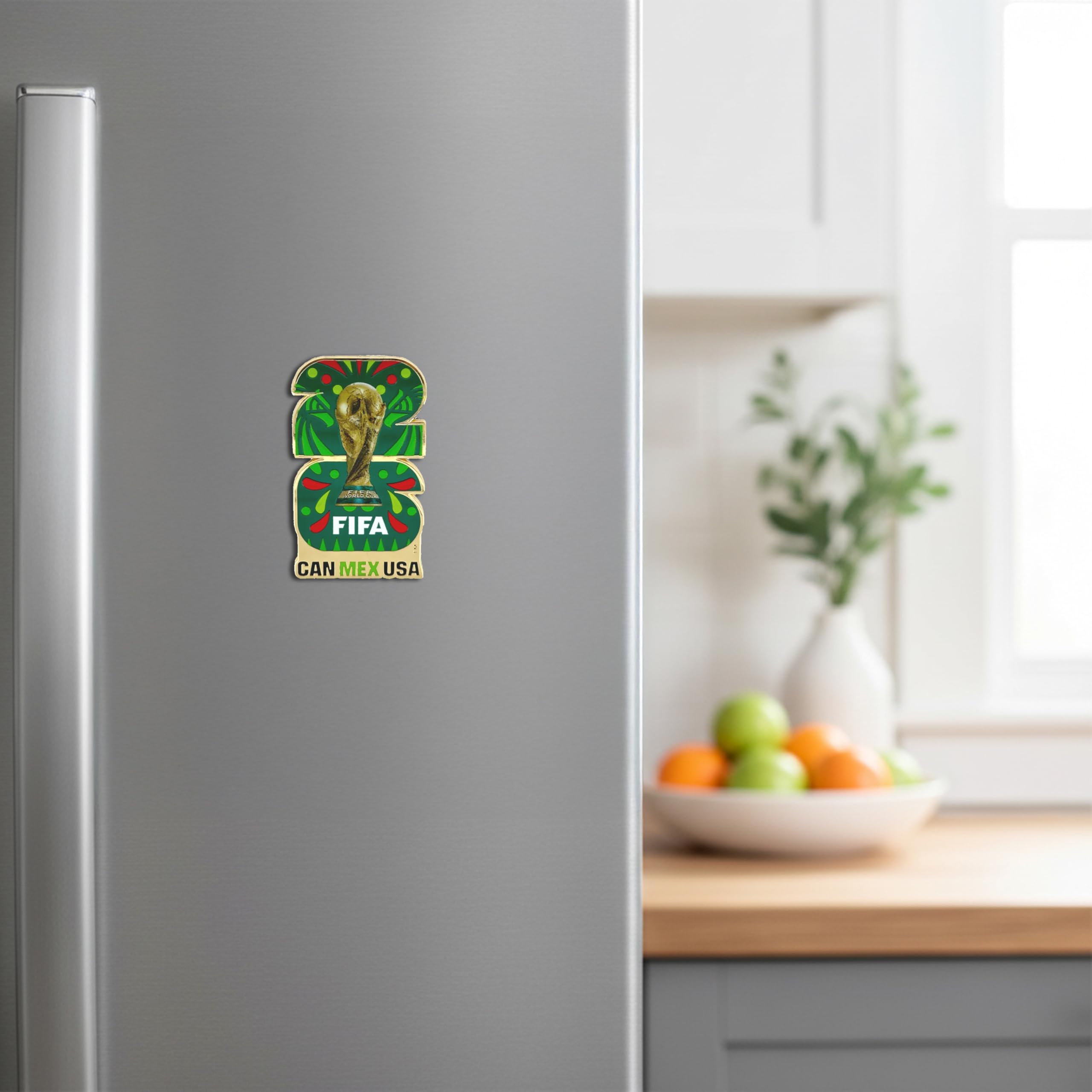 HONAV FIFA World Cup Host Country Mexico Magnet – Officially Licensed FIFA World Cup Magnet – Vibrant Tournament Design – Durable Strong Hold – Perfect for Fridges, Lockers & Collectors