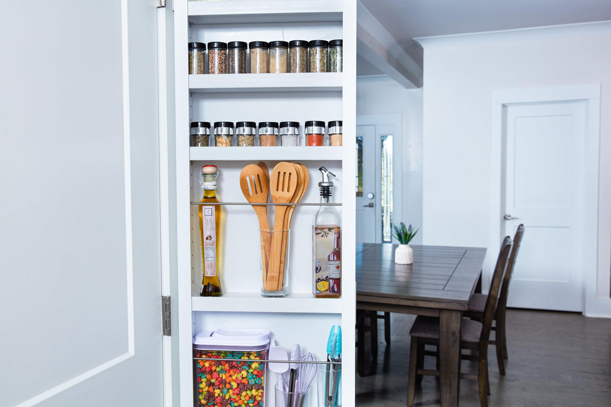 Cabidor Classic | Behind The Door | Adjustable | Medicine Cabinet, Kitchen Cabinet, & Bathroom Storage Cabinet