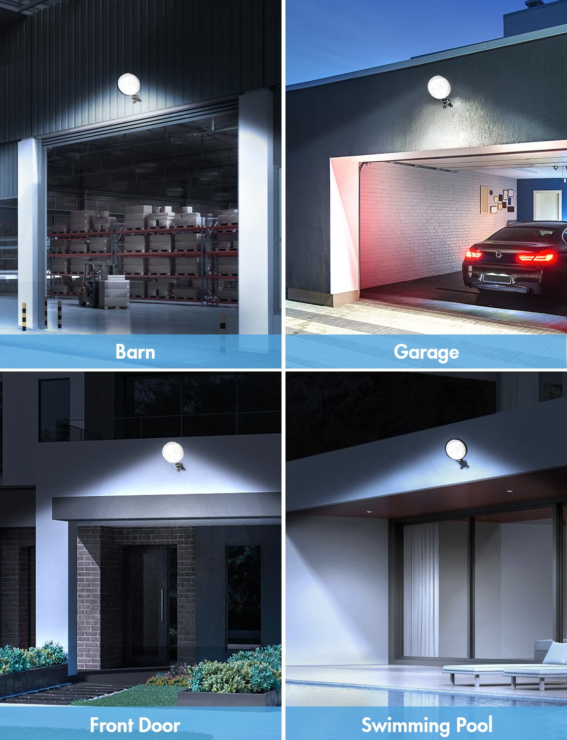 TIMOTOP LED Barn Light,150W,Yard Lights with Photocell,Dusk to Dawn Outdoor Lighting,15000LM,Exterior Security Lamp,IP66 ,6500k,150°Angle Adjustable,for Street,Farmhouse,Driveway, 33*19.5*76CM