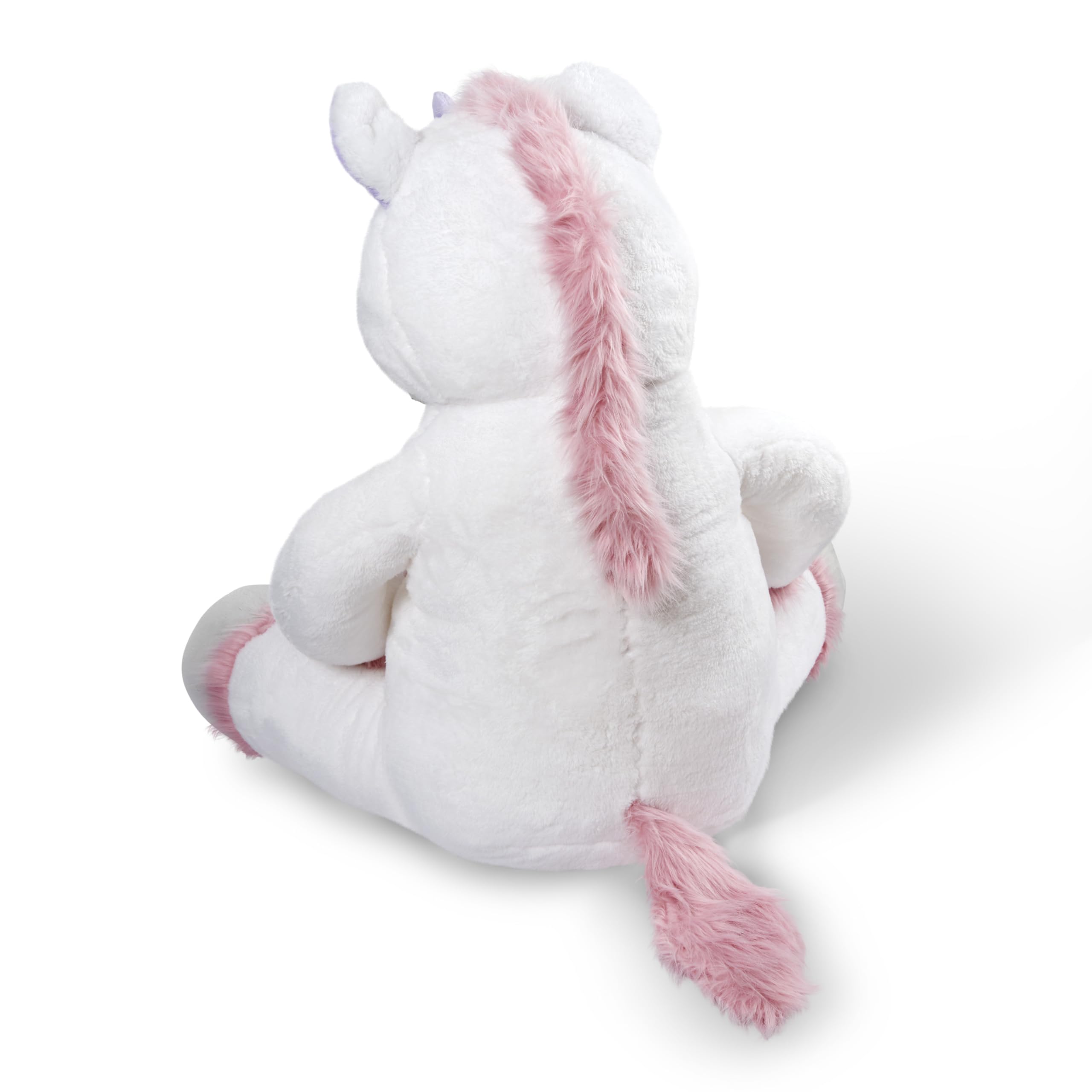 Melissa & Doug Gentle Jumbos Unicorn Giant Stuffed Plush Animal (Sits Nearly 3 Feet Tall) ,36 inches