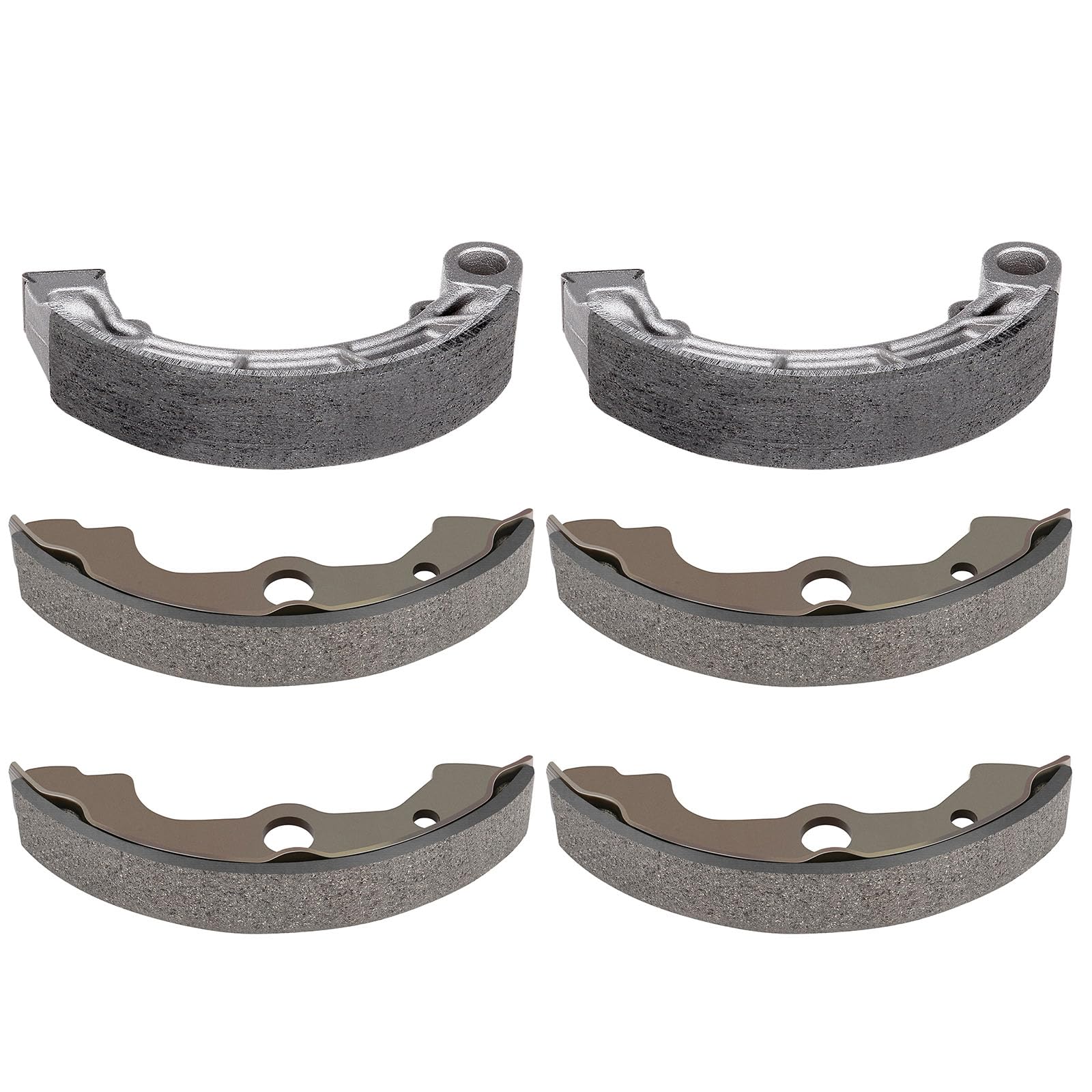 SCITOO High Performance Brake Shoes Fit for 98-04 for Honda foreman 450, 95-96 for Honda FourTrax foreman 400, 00-06 for Honda Rancher 350, 95 96 04 07 for Honda Rancher 400