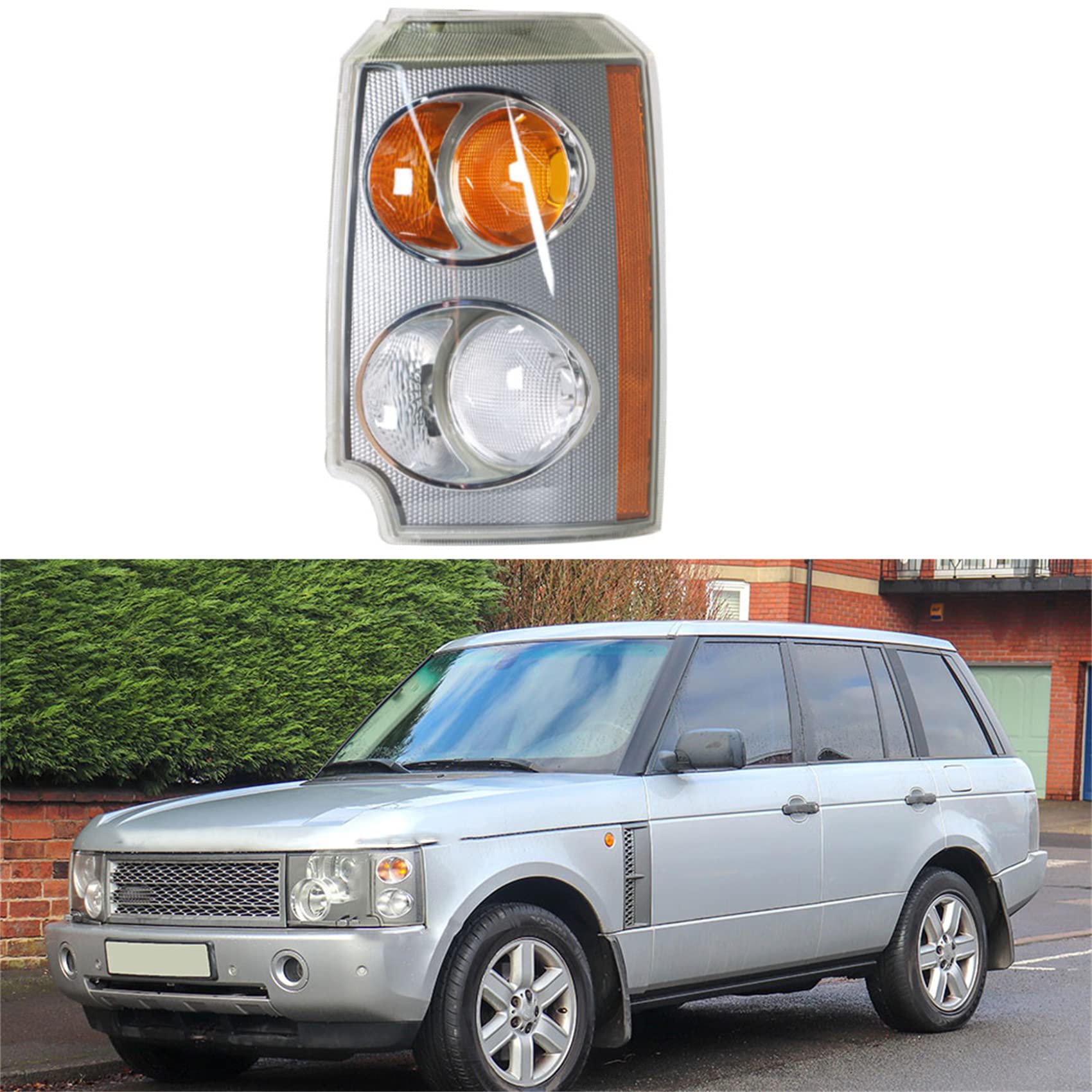 labwork Driver Side Front Left Turn Signal Lamp Replacement for 2003-2005 Land Range Rover L322 LH Turn Signal Light Blinker Indicator XBD000023