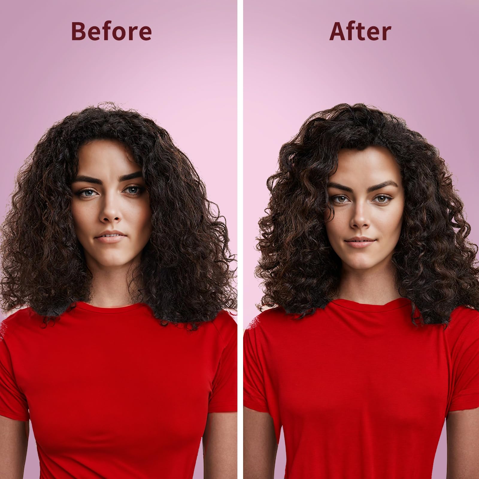 WUFAYHD Diffuser Hair Dryer for Curly Hair: Professional 2 in 1 Diffuser & Hair Dryers with Ionic & Ceramic Technology for Wavy Hair Enhances Curls and Waves While Reducing Frizz, Gifts for Women