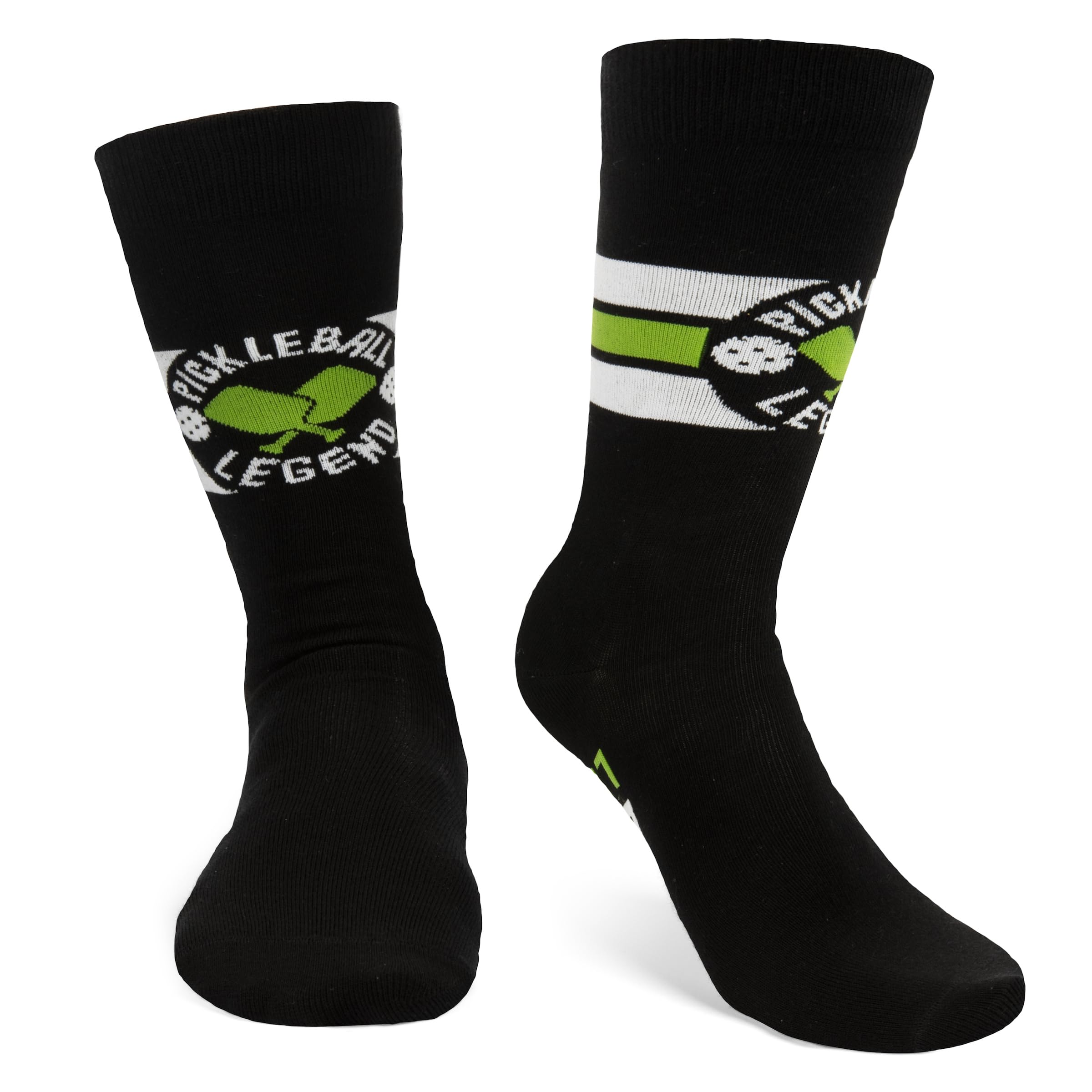 Pickleball Legend Socks for Pickle Ball Lovers - Novelty Gifts for Men, Women, and Teens One Size