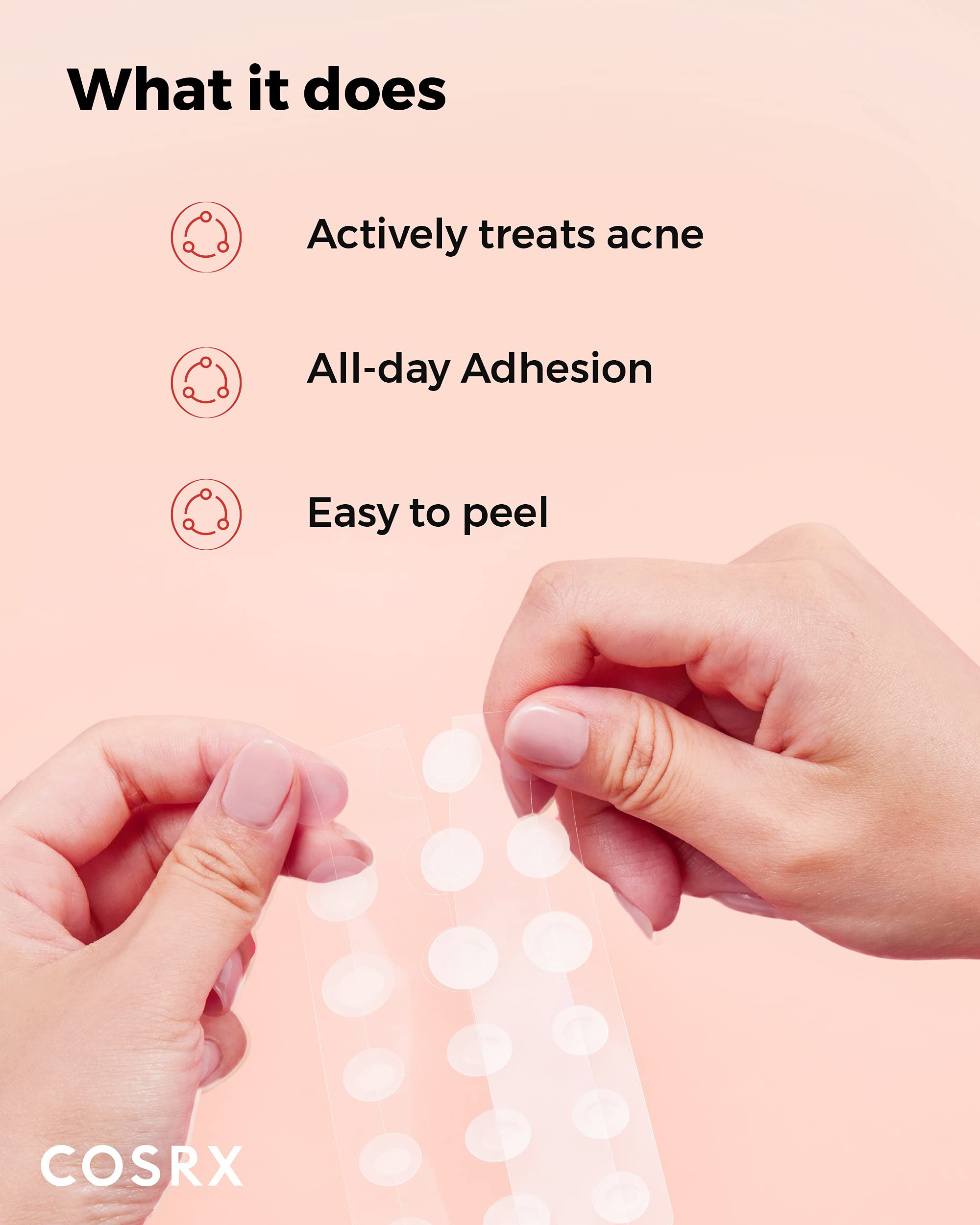 COSRX Master Patch Intensive | Oval-Shaped Hydrocolloid Pimple Patch with Tea Tree Oil & Salicylic Acid | Quick & Easy Blemish, Zit, Spot Treatment (90 Patches (Medium, Large), 90, Count)