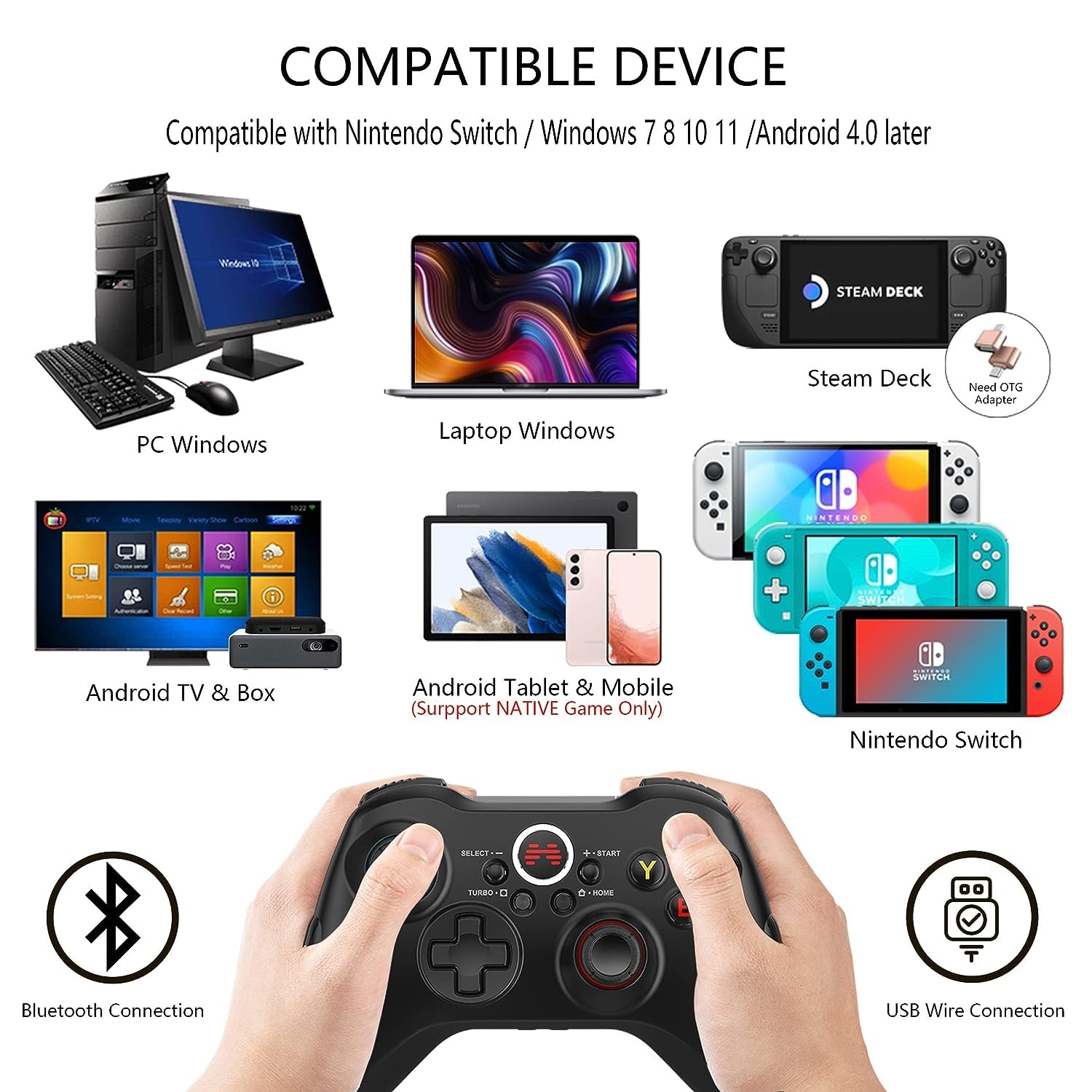 BEITONG Asura 2NS Switch Controller Wireless Pro Controller Compatible with Switch/Switch Lite/Switch OLED,6-Axis Motion Control & Sensitivity Adjsut/Turbo/Vibration/Screenshot Black