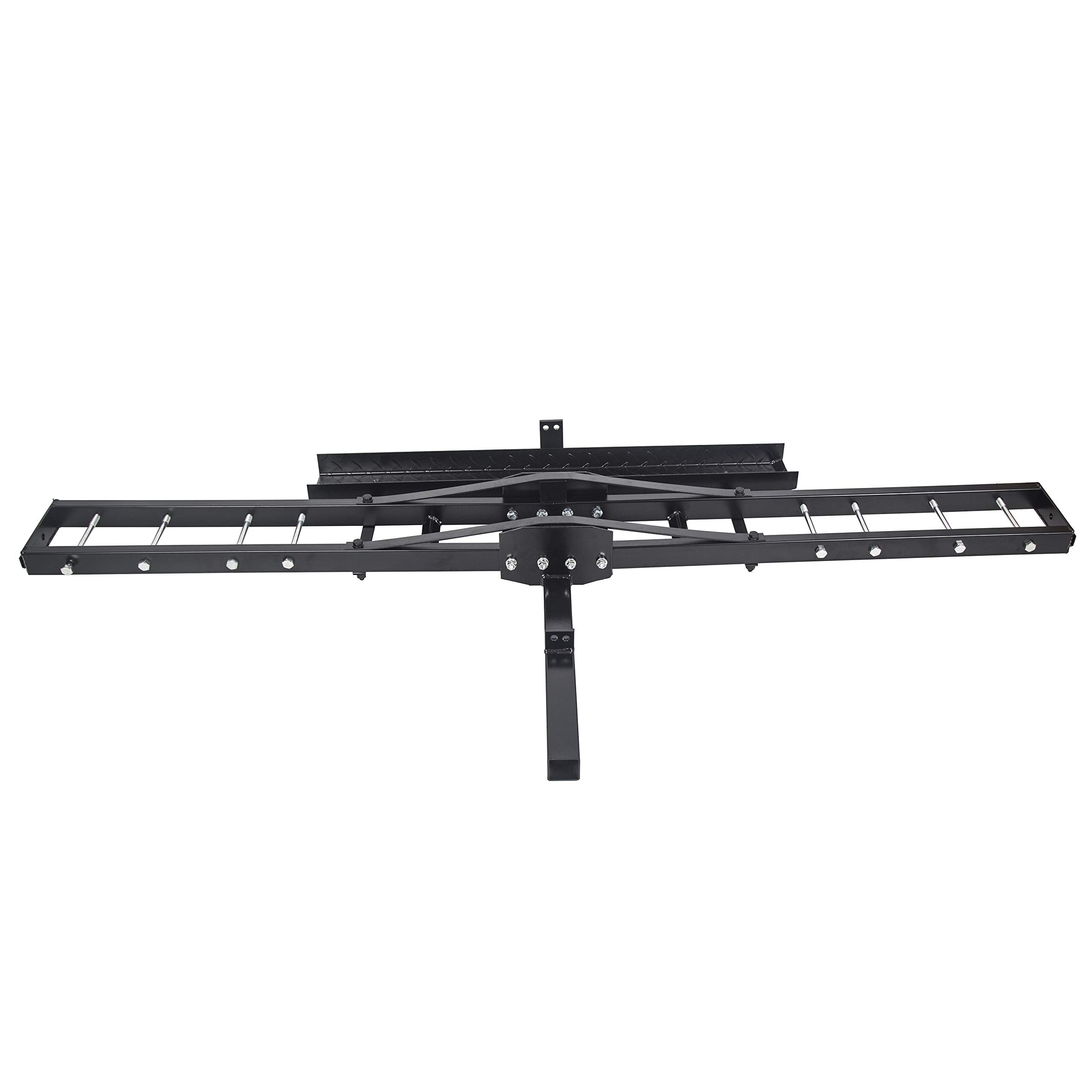 EGO BIKE 600LBS Steel Motorcycle Scooter Dirtbike Carrier Hauler Hitch Mount Rack Ramp Anti Tilt