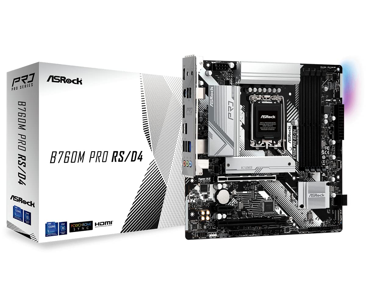 ASRock MB B760M Pro RS/D4 WiFi R