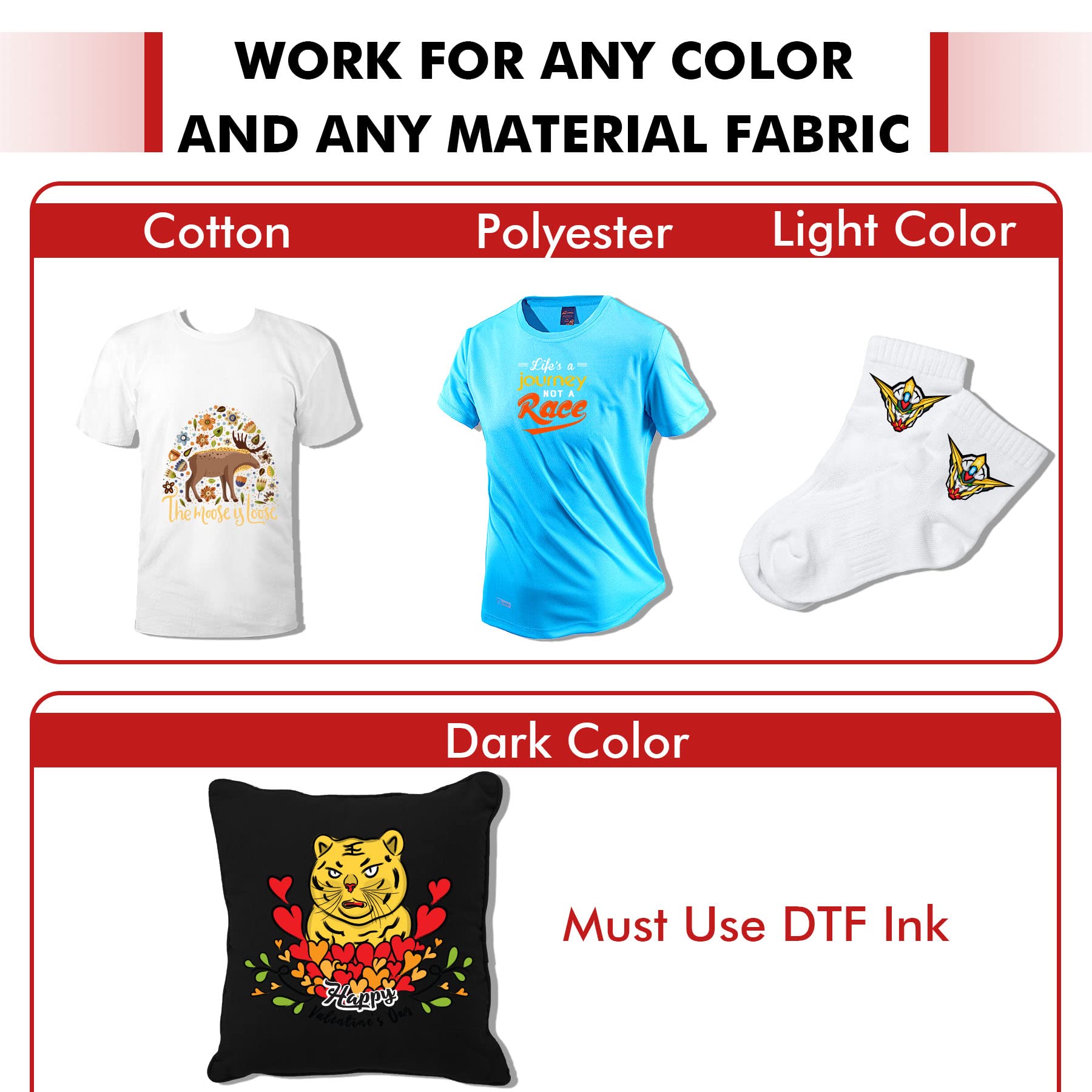A-SUB DTF Powder, 35.3 oz White DTF Transfer Powder, Hot Melt Adhesive for Sublimation, Ideal for Digital Prints on Any Color and Material Fabric