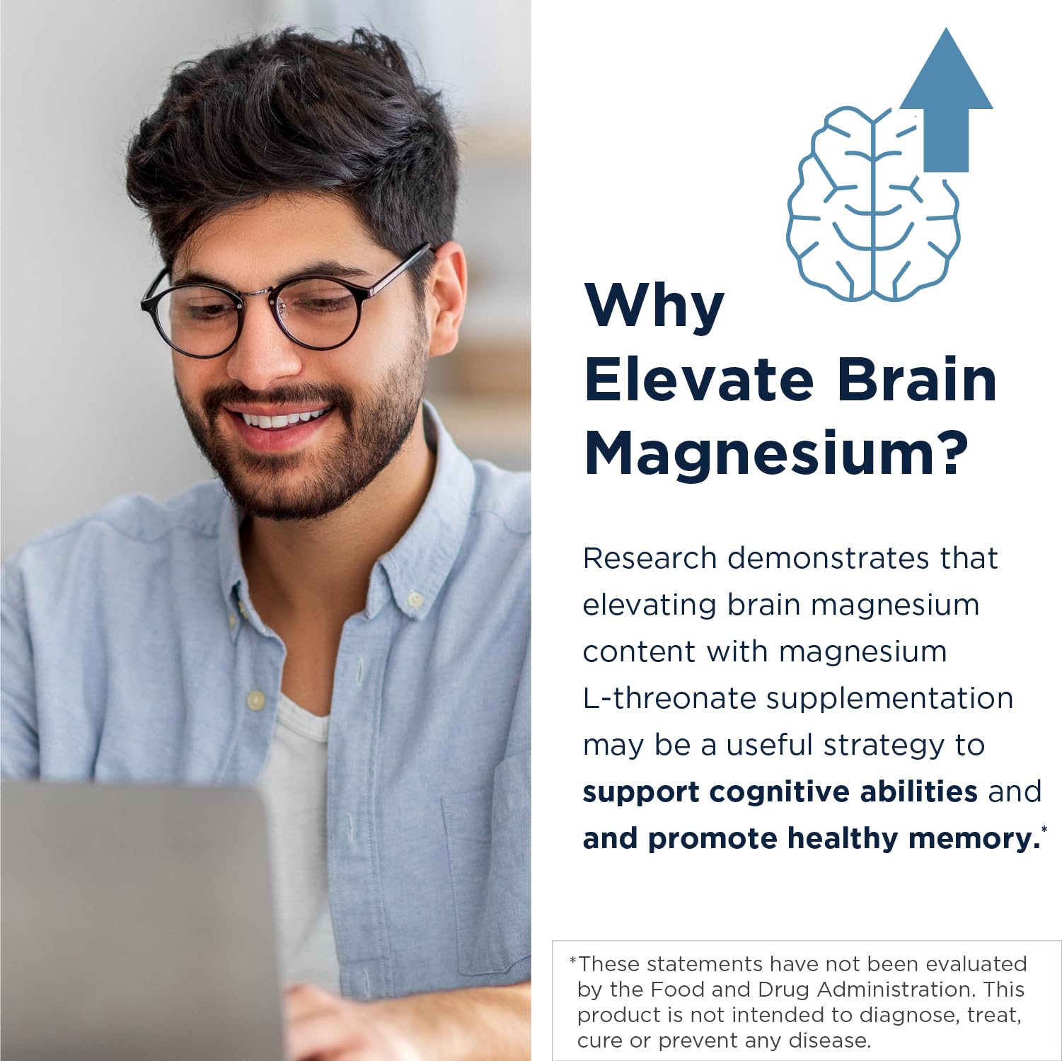 Designs for Health NeuroMag Magnesium L-Threonate - Chelated Magnesium Supplement from Magtein for Brain Health & Cognitive Function - Bioavailable Magnesium L Threonate (90 Vegan Capsules)