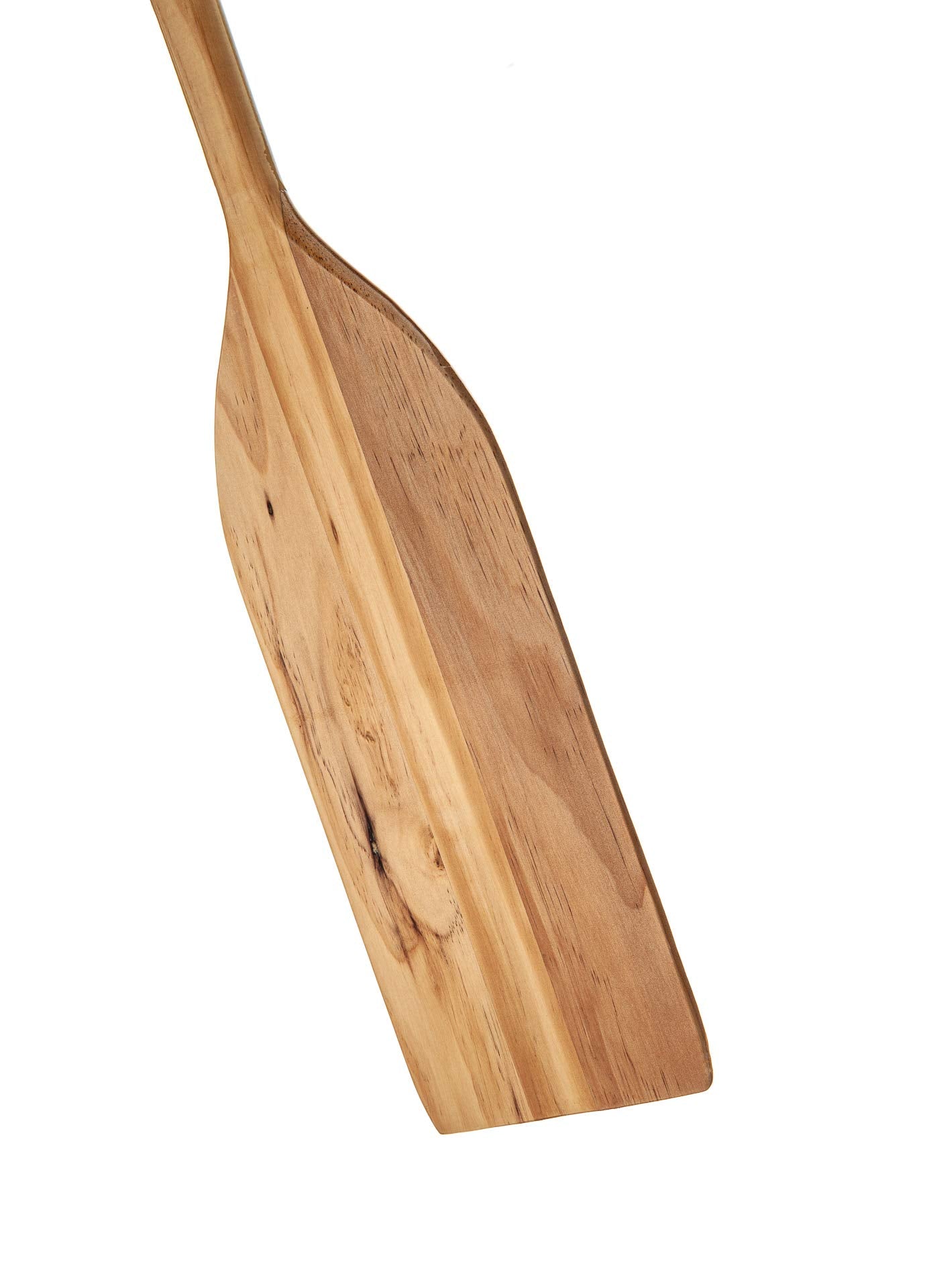 Seachoice 5 Ft. Wood Paddle, New Zealand Pine Construction, 17-3/4 in. X 5-7/8 in. Blade, Wide Top Hand Grip, Clear Finish,Tan
