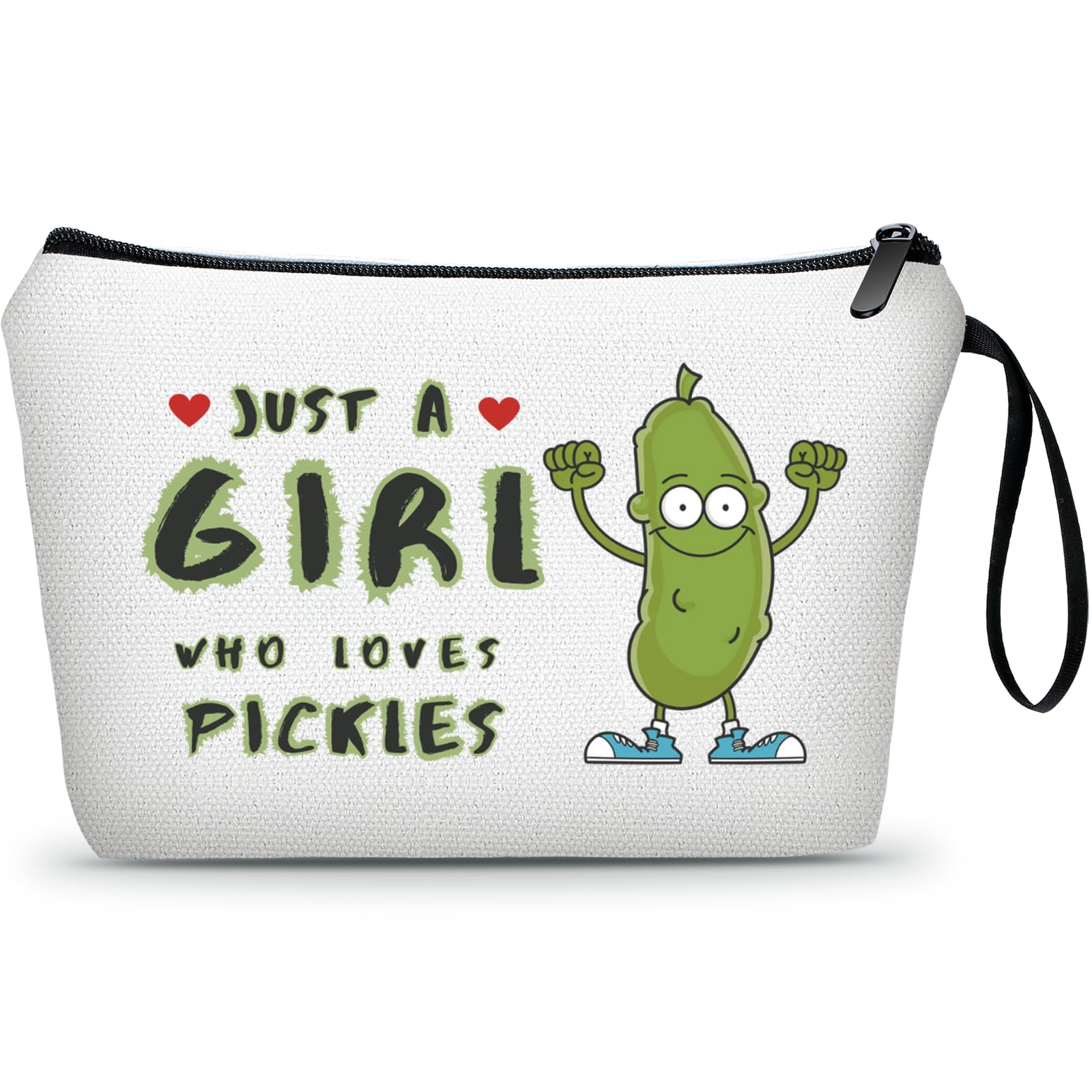 Funny Birthday Gifts, Cool Gifts for Female Friends, Pickle Gifts, Small Cosmetic Bag, Girl Birthday Gift, Fun Gifts for Women, Birthday Gift for Sister, Teen Girls, Daughter, Niece, Christmas gifts