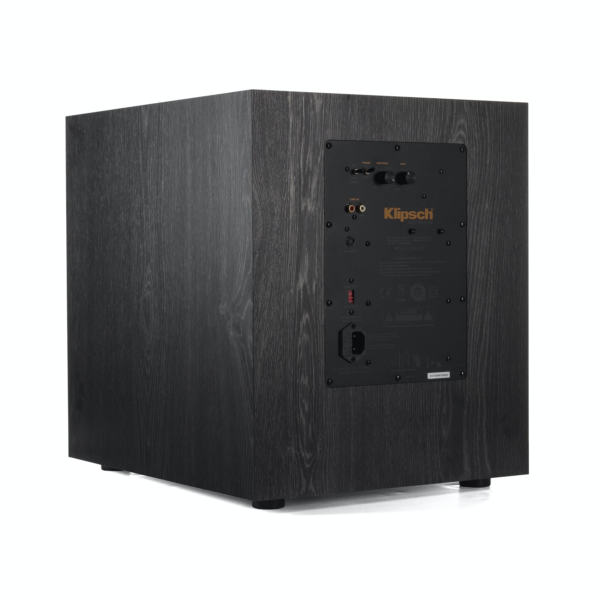 Klipsch SPL-120 Powered Subwoofer 12 inches, Black