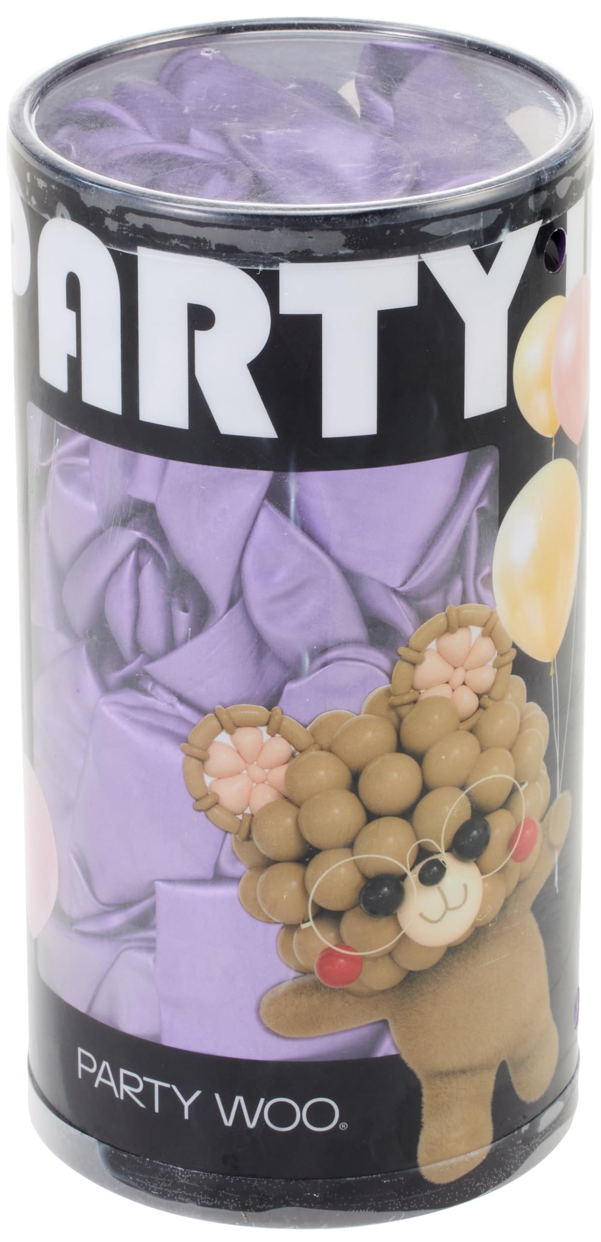 PartyWoo Metallic Purple Balloons, 100 pcs Purple Metallic Balloons Different Sizes Pack of 36 Inch 18 Inch 12 Inch 10 Inch 5 Inch Chrome Purple Balloons for Birthday Party Decorations, Purple-G105