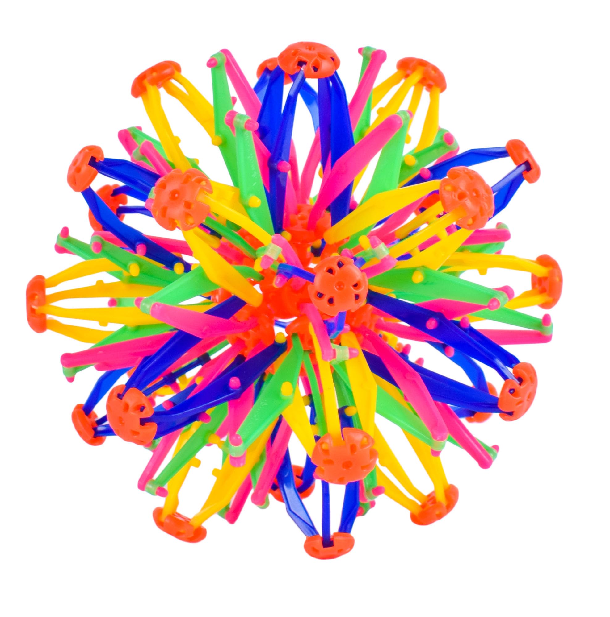 Sunny Days Entertainment Nucleus Expandable Ball – Breathing Toy Sphere for Kids & Adults – Expands from 5.5’’ to 10"