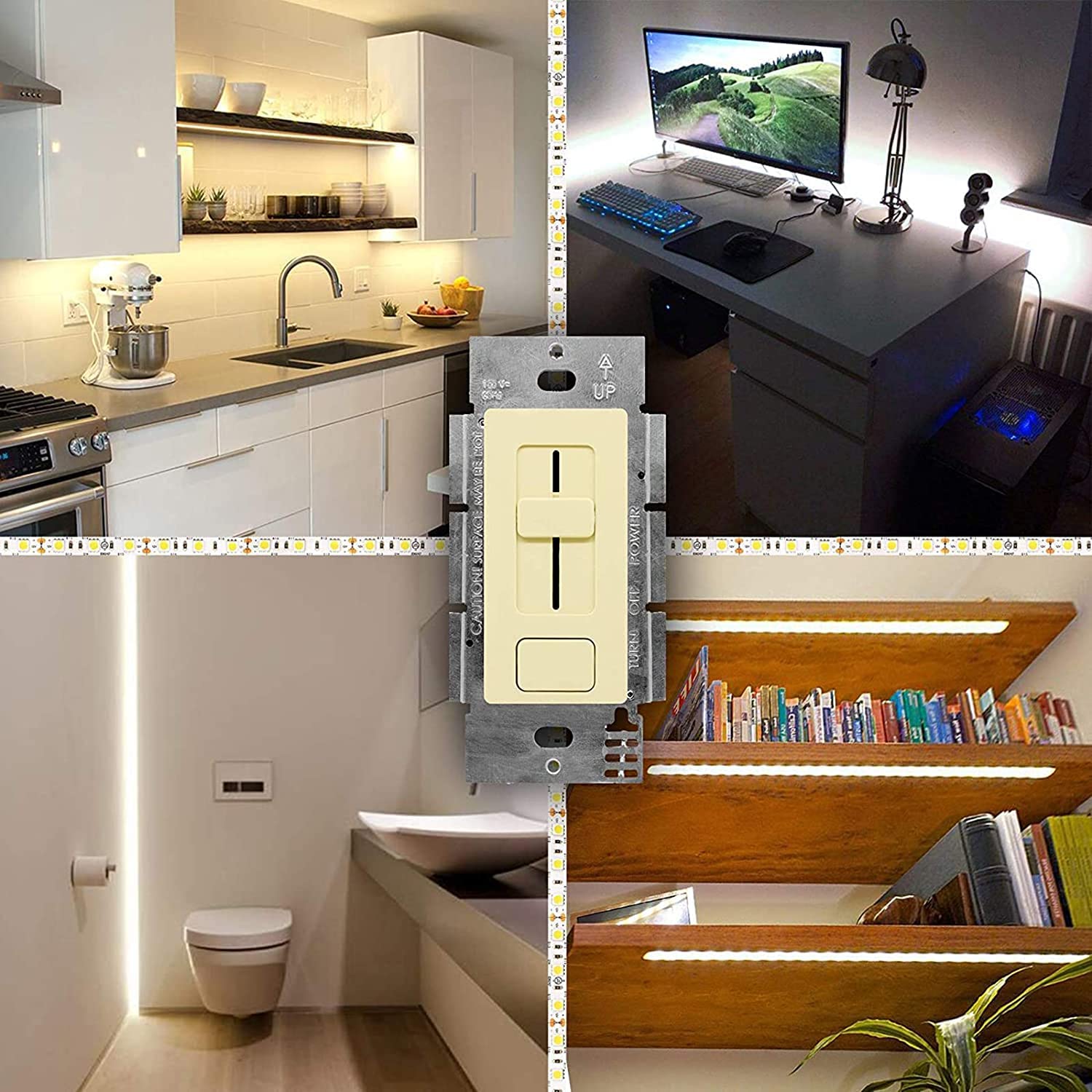Diode LED -DI-12V-SE-40W - Switchex Dimmer/Driver Combo - 40 Watts - 120VAC Input Voltage - 12VDC Output Voltage