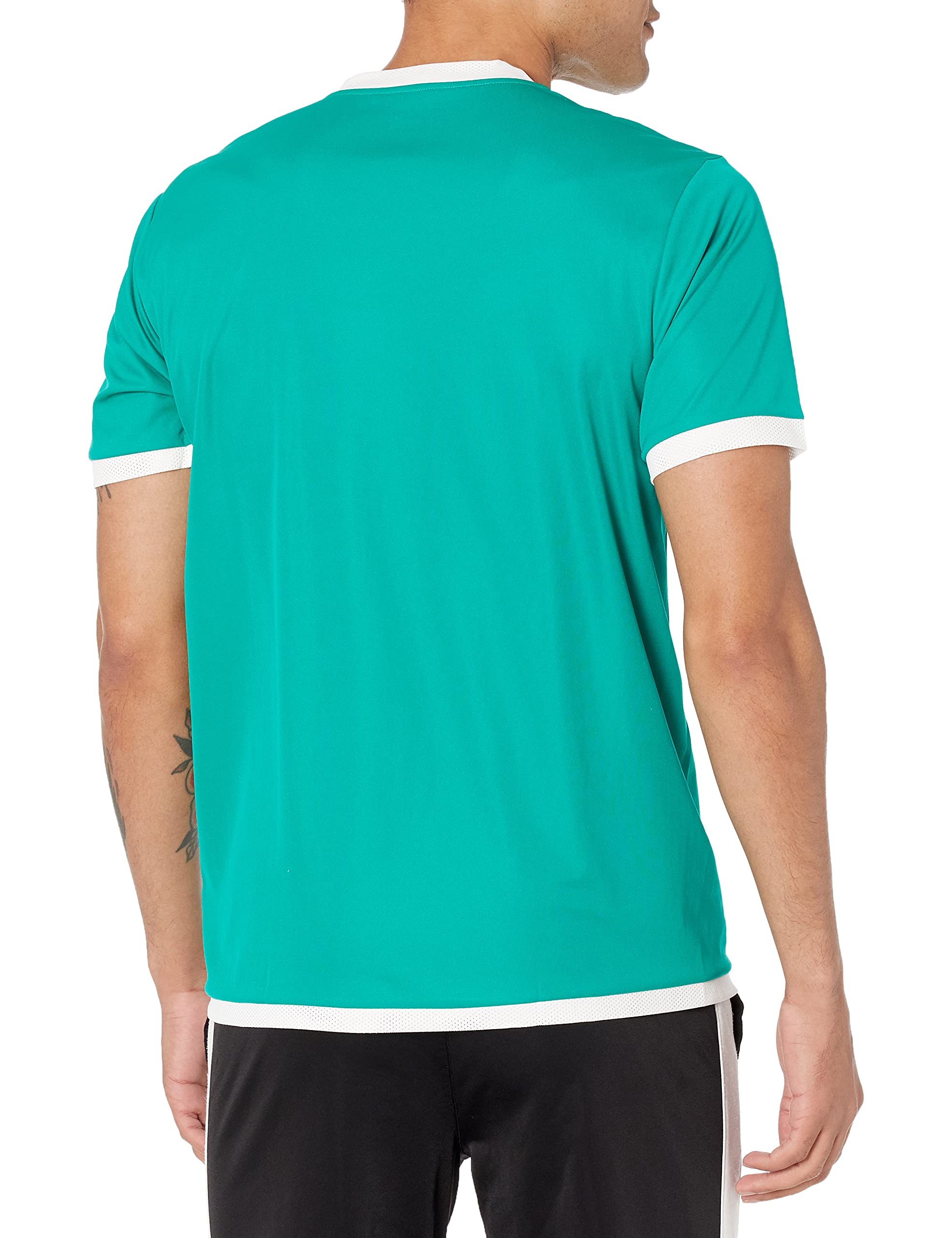 PUMA mens Teamliga Jersey T Shirt, Pepper Green/White, Medium US