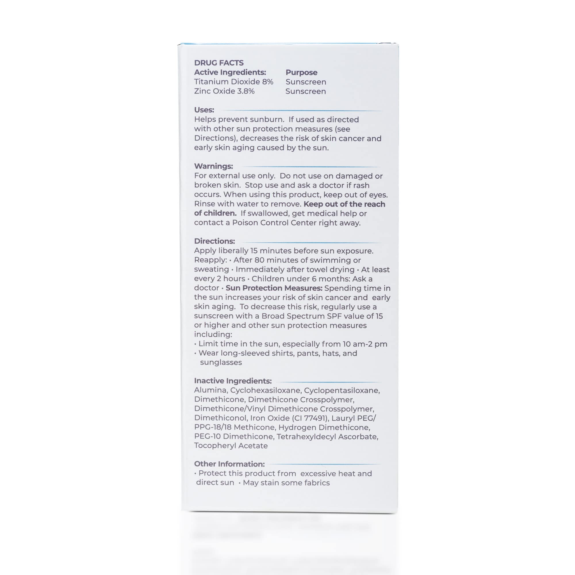 TiZO3 Facial Mineral Sunscreen and Primer, Tinted Broad Spectrum SPF 40 with Antioxidants, Sheer matte finish, Fragrance-Free, Oil-Free, Dermatologist-recommended, PA+++ 1.75 oz