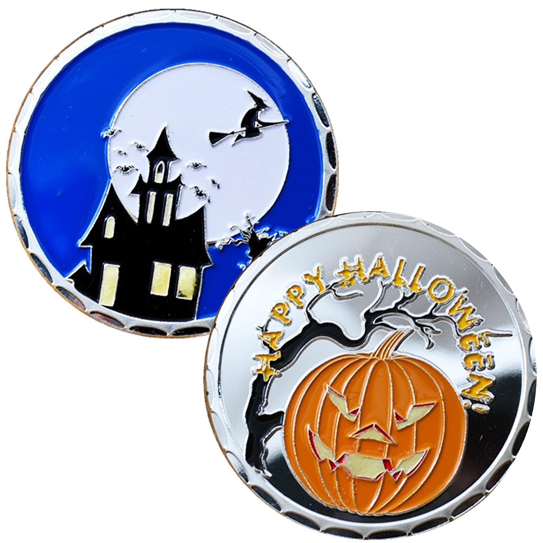 MXHUA Happy Halloween Challenge Coin