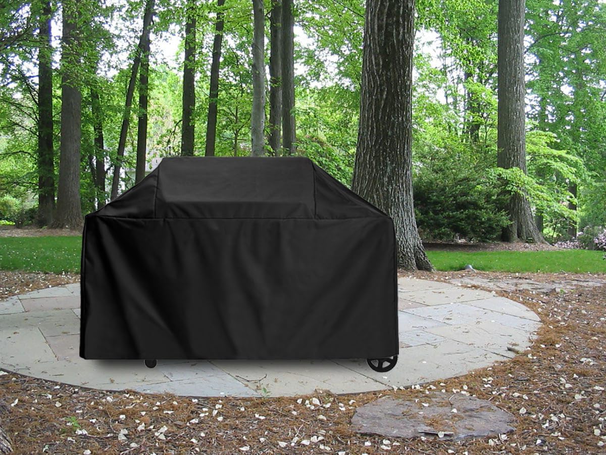 ZJYWSCH Grill Cover for Traeger Woodridge Pro/Plus & Woodridge Elite Wood Pellet Grill Smoker Outdoor Waterproof for Traeger TFB97JLH TFC97XLH Full Length Cover BAC776 Heavy Duty