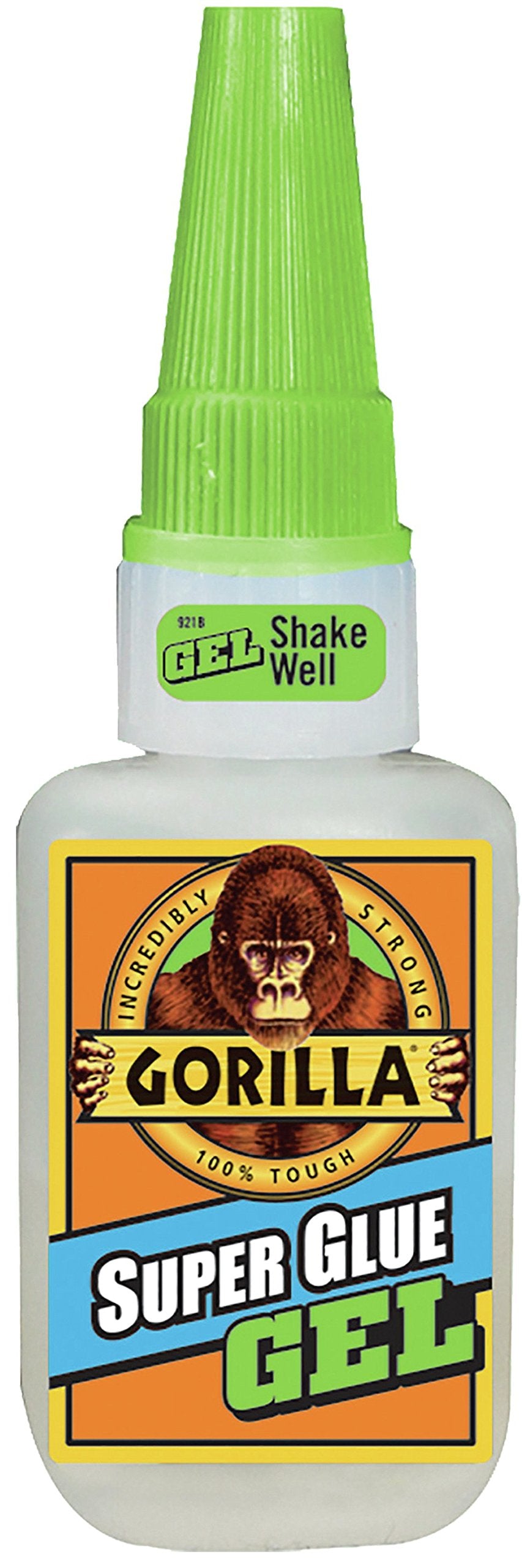Gorilla Super Glue Gel, 15 Gram, Clear, (Pack of 6)