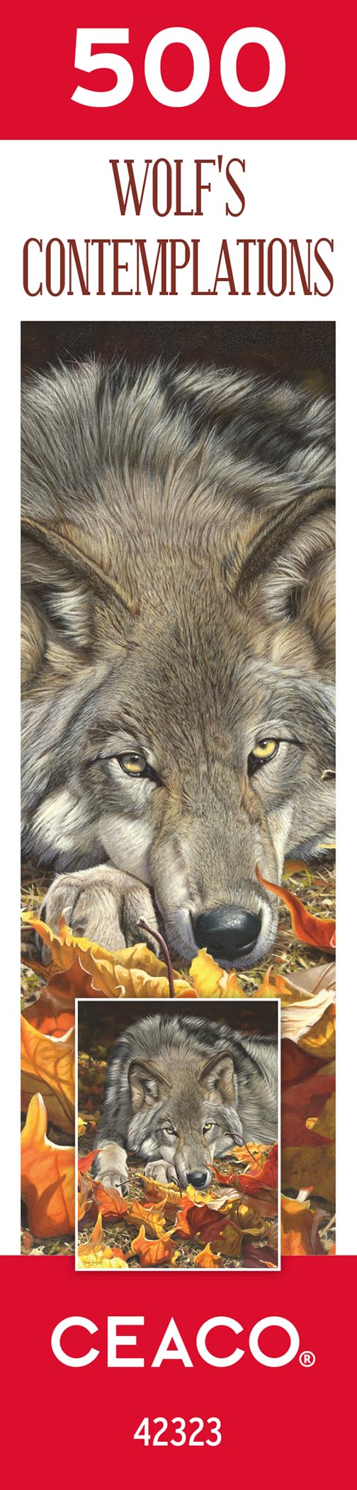 Ceaco - Wolf's Contemplation - 500 Piece Jigsaw Puzzle