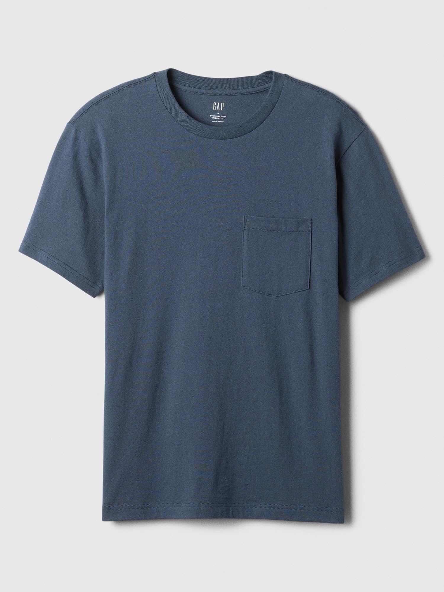 GAP Mens Pocket Tee Deep Sailor Blue S