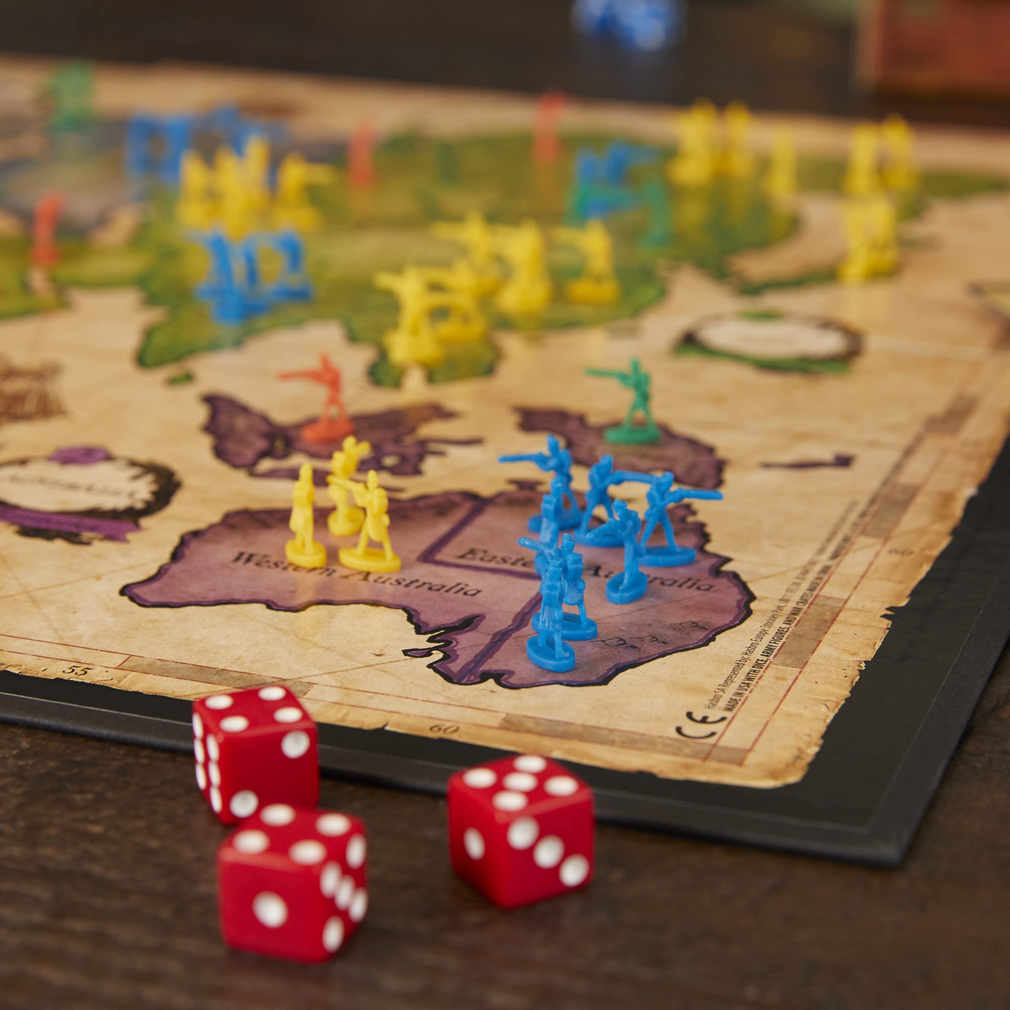 Risk Board Game, Strategy Games for 2-5 Players, Strategy Board Games for Teens, Adults, and Family, War Games, Ages 10 and Up