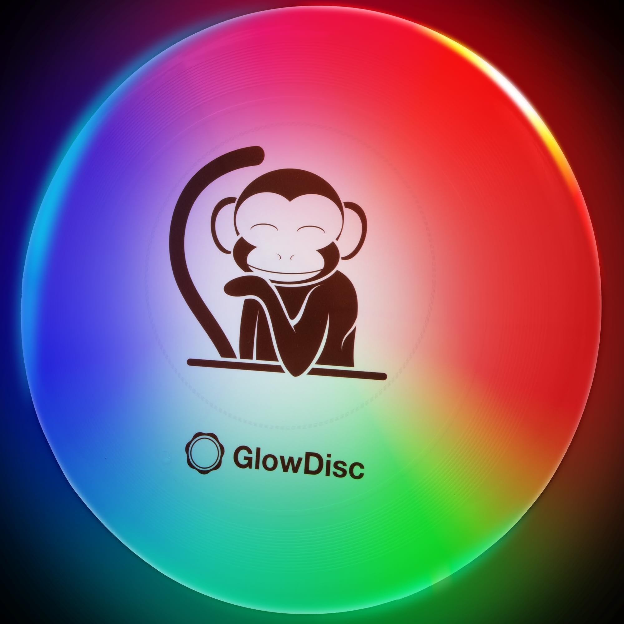 GlowDisc LED Light Up Flying Disc Frisbee, Cute Designs, Motion Activated, Waterproof, Indoor/Outdoor Gift, Lightweight, for Boys, Girls, Kids of All Ages