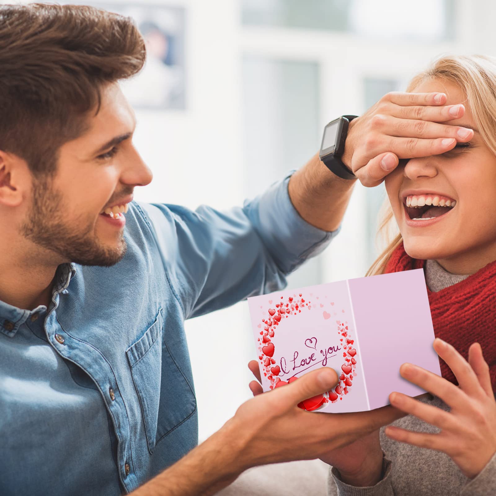 Valentines Day Gifts for Him Her, Romantic Novelty Gifts Toilet Paper, Funny Gag Gifts for Adults Men Women Boyfriend Girlfriend, Valentines Day Decor/Decorationsfor Party Supplies Valentine's Day