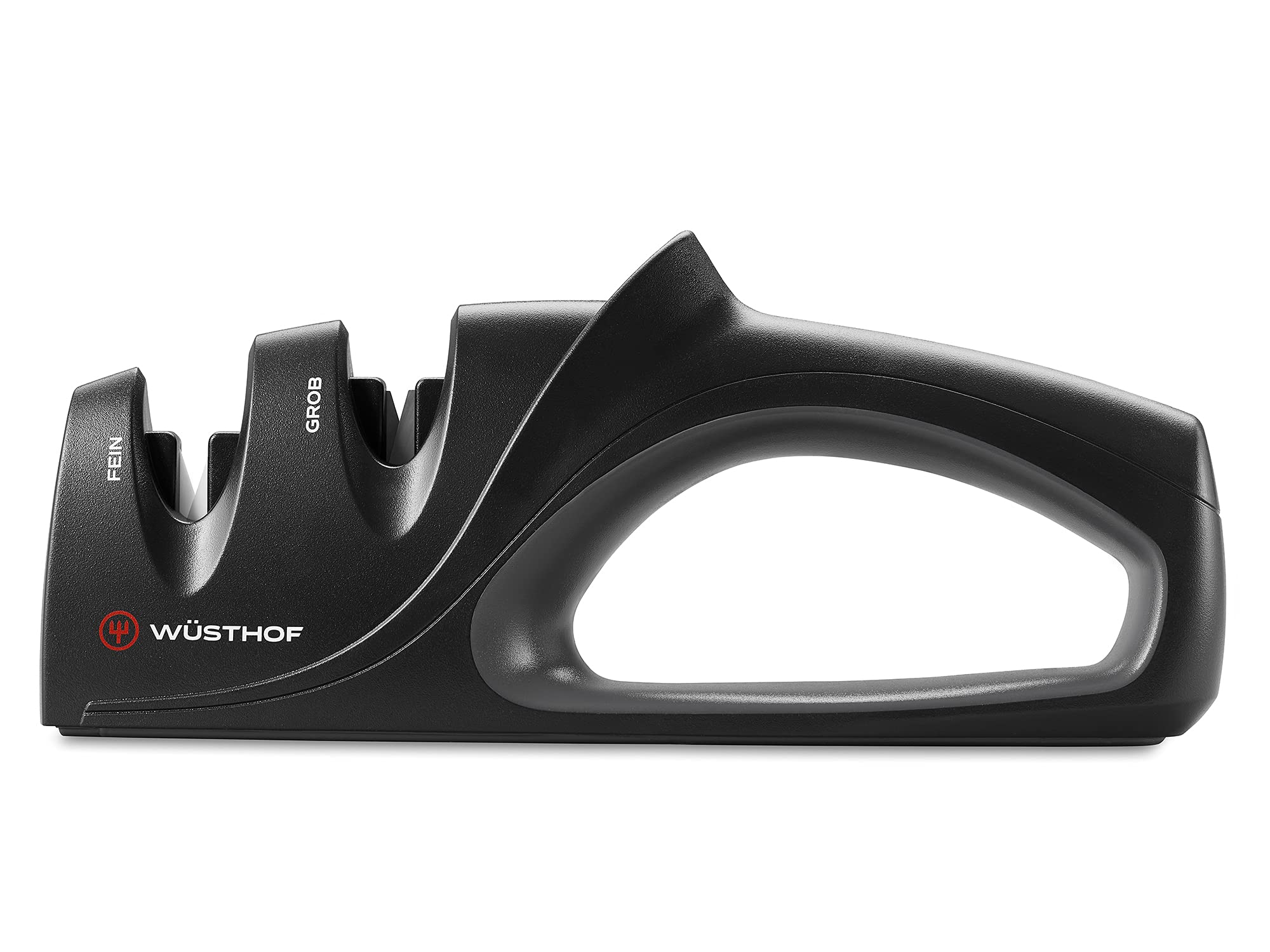 WÜSTHOF 2-Stage Hand-Held Sharpener, Black