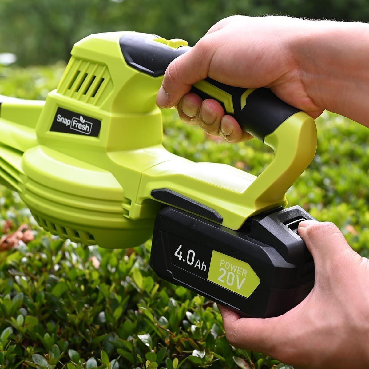 SnapFresh 20V 4.0Ah Li-ion Battery, (Not Compatible with Other Brands), Lithium-Ion Battery Support Fast Charging(BBT-DC40A)