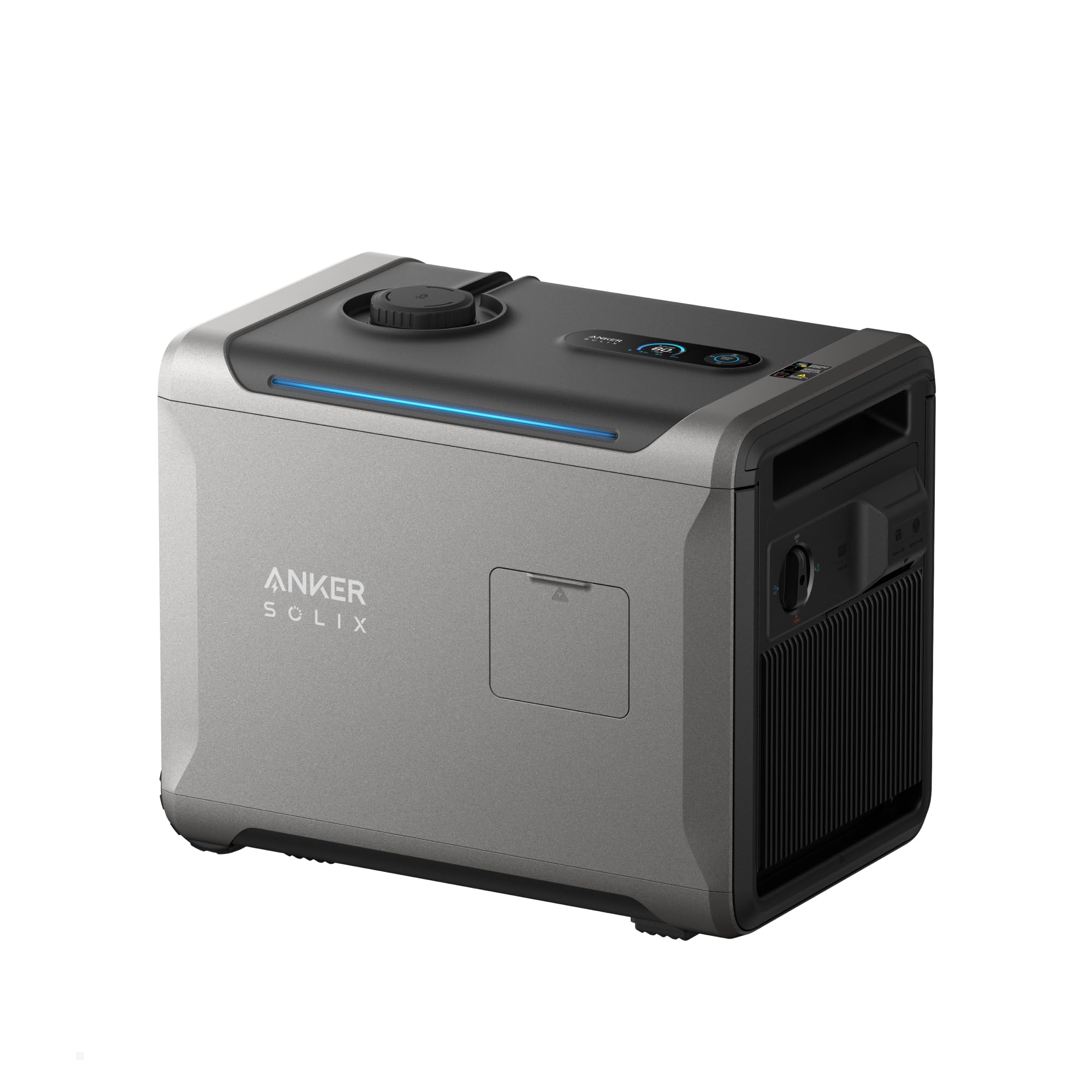 Anker SOLIX Smart Generator 5500, Tri-Fuel, DC Range Extended for E10, 5x Fuel Efficiency, Auto Start-Stop, Maintenance Alerts, Up to 12-Month 0% APR