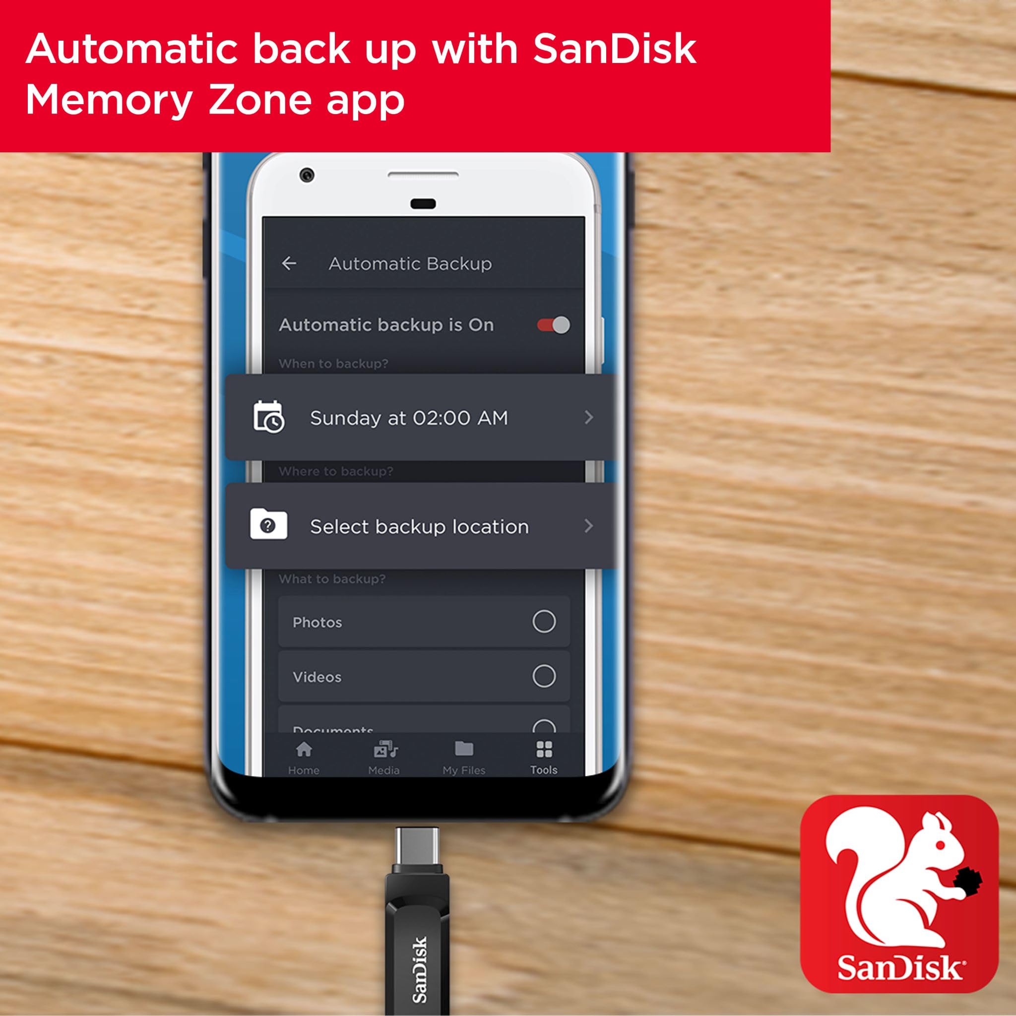 SanDisk 64GB Ultra Dual Drive Go USB Type-C Flash Drive, Black - SDDDC3-064G-G46