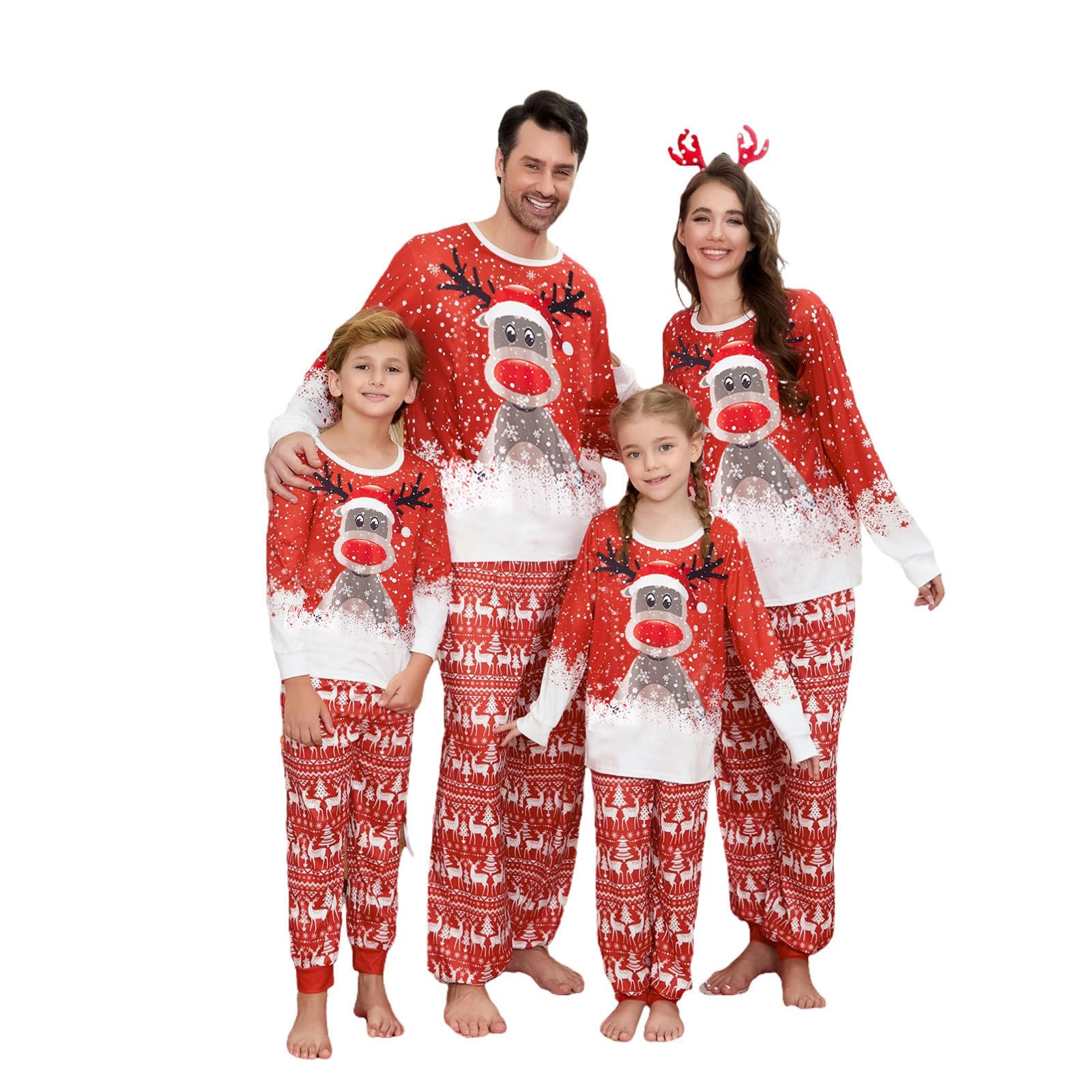 Urkutoba Matching Family Pajamas Sets Christmas Pajama Christmas Family Pajamas Matching Sets Christmas Pjs for Family (sdj14-Men, Large)