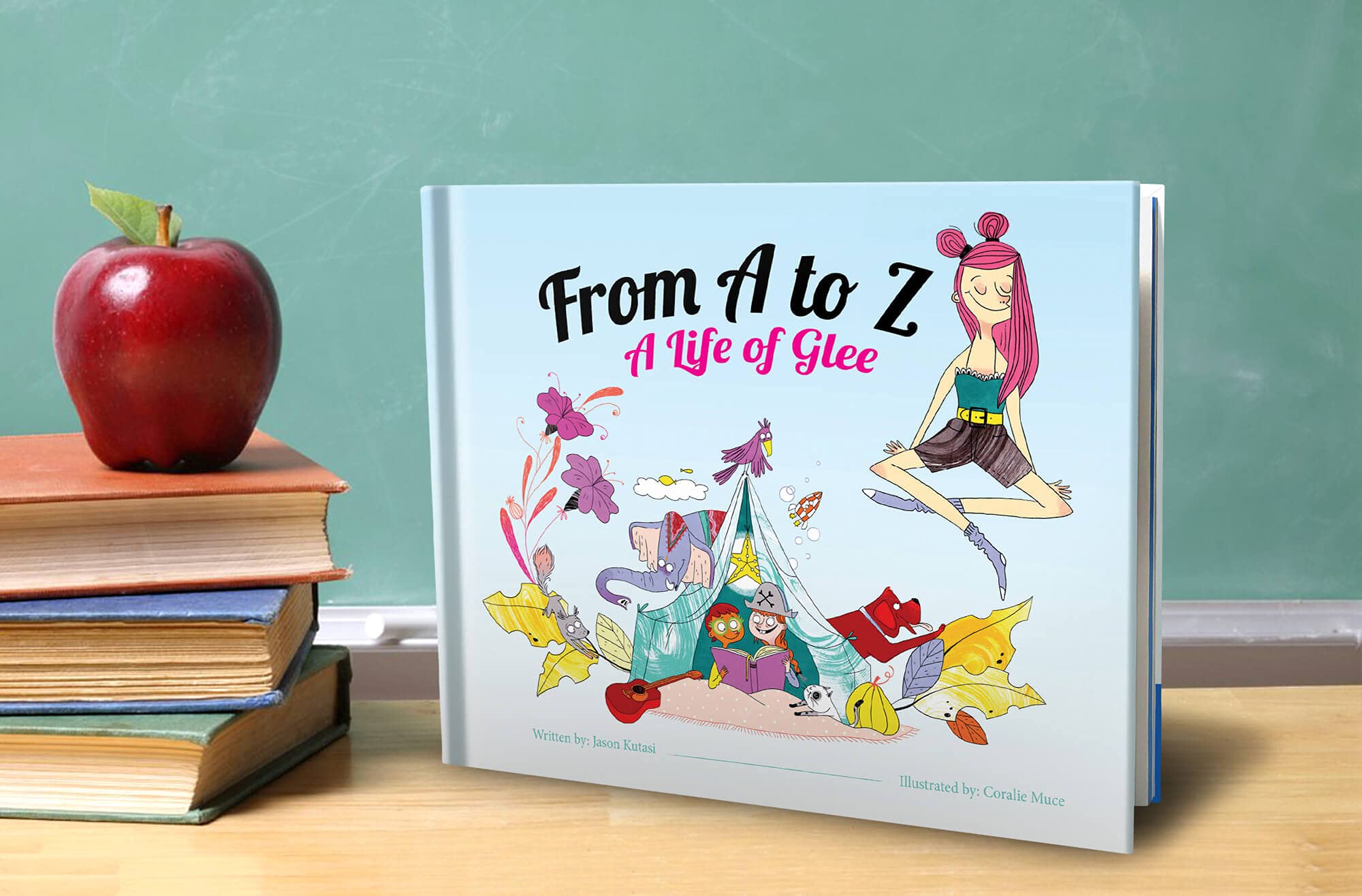 From A to Z: A Life of Glee - Children’s ABC Book for Ages 4-8, A Guide to Daily Happiness for Kids, Grow Empathy, Kindness, & Compassion - A Beginner’s ABC Book of Mindfulness