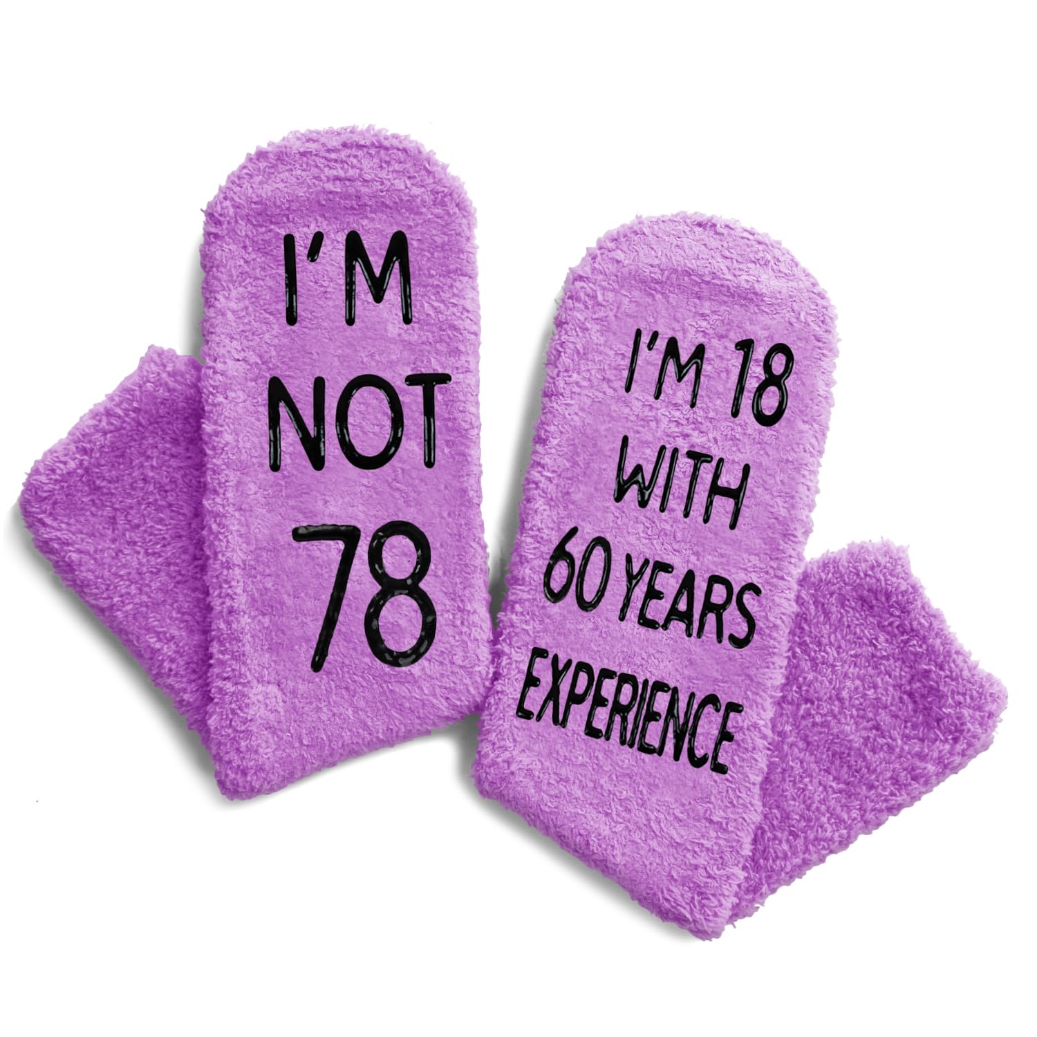 HAPPYPOP 78th Birthday Gift Ideas for Women - Socks for 78 Year Old Lady, Best Gifts for Older Women over 78